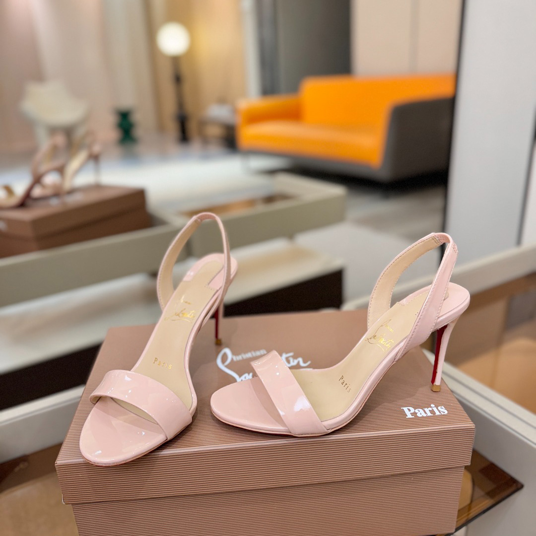 Christian Louboutin Marilyn Leather Sandals - DopestKickz