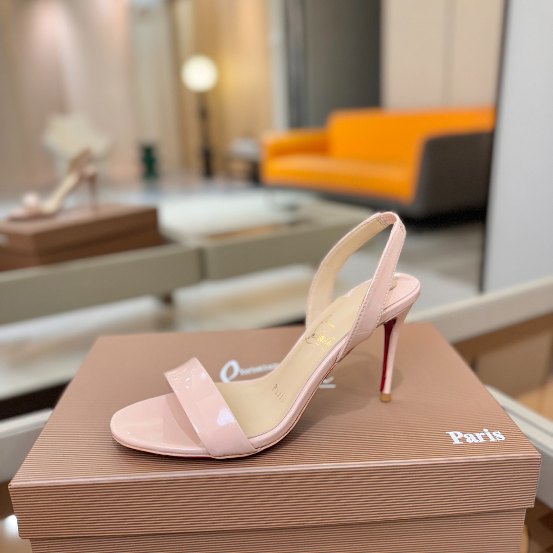 Christian Louboutin Marilyn Leather Sandals - DopestKickz