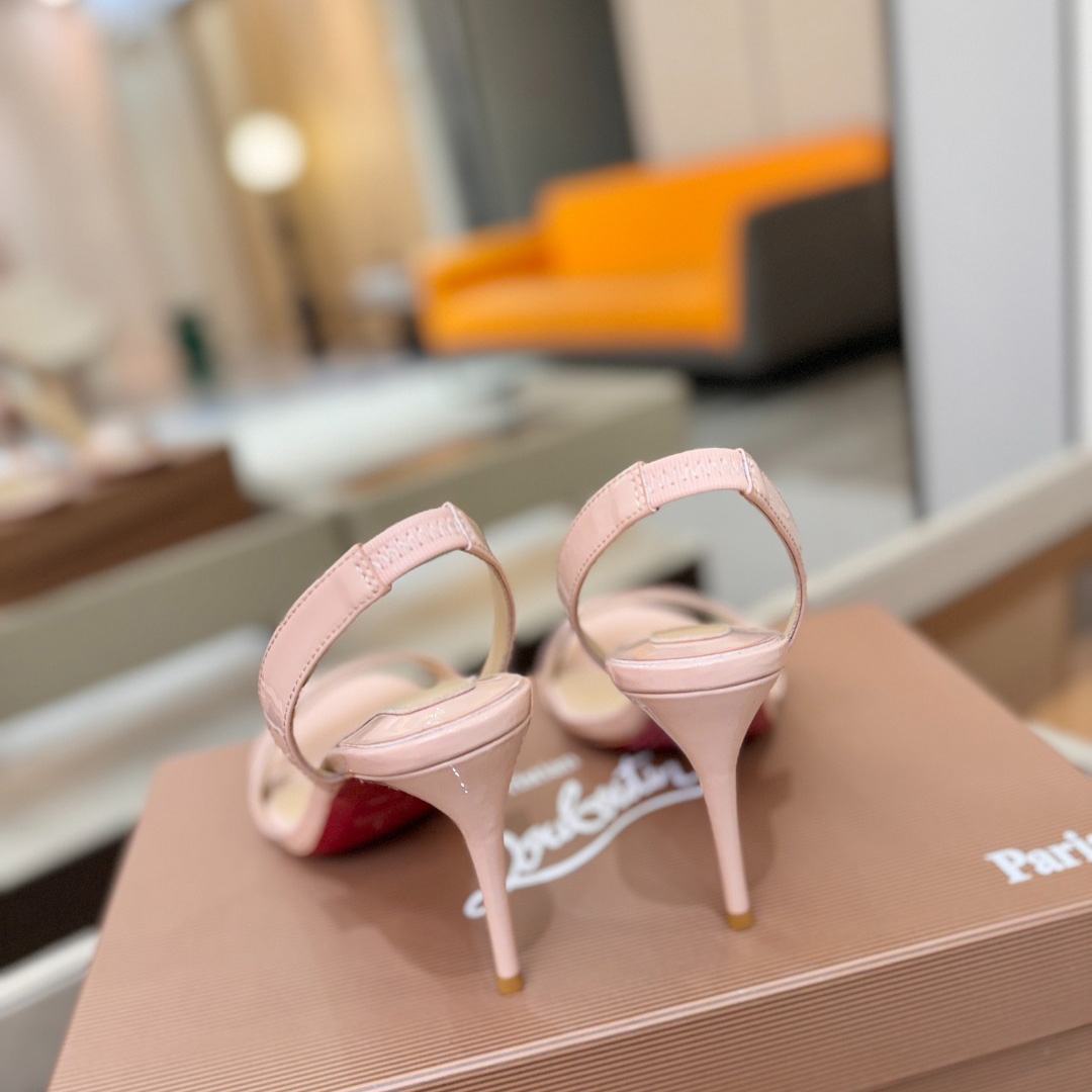 Christian Louboutin Marilyn Leather Sandals - DopestKickz