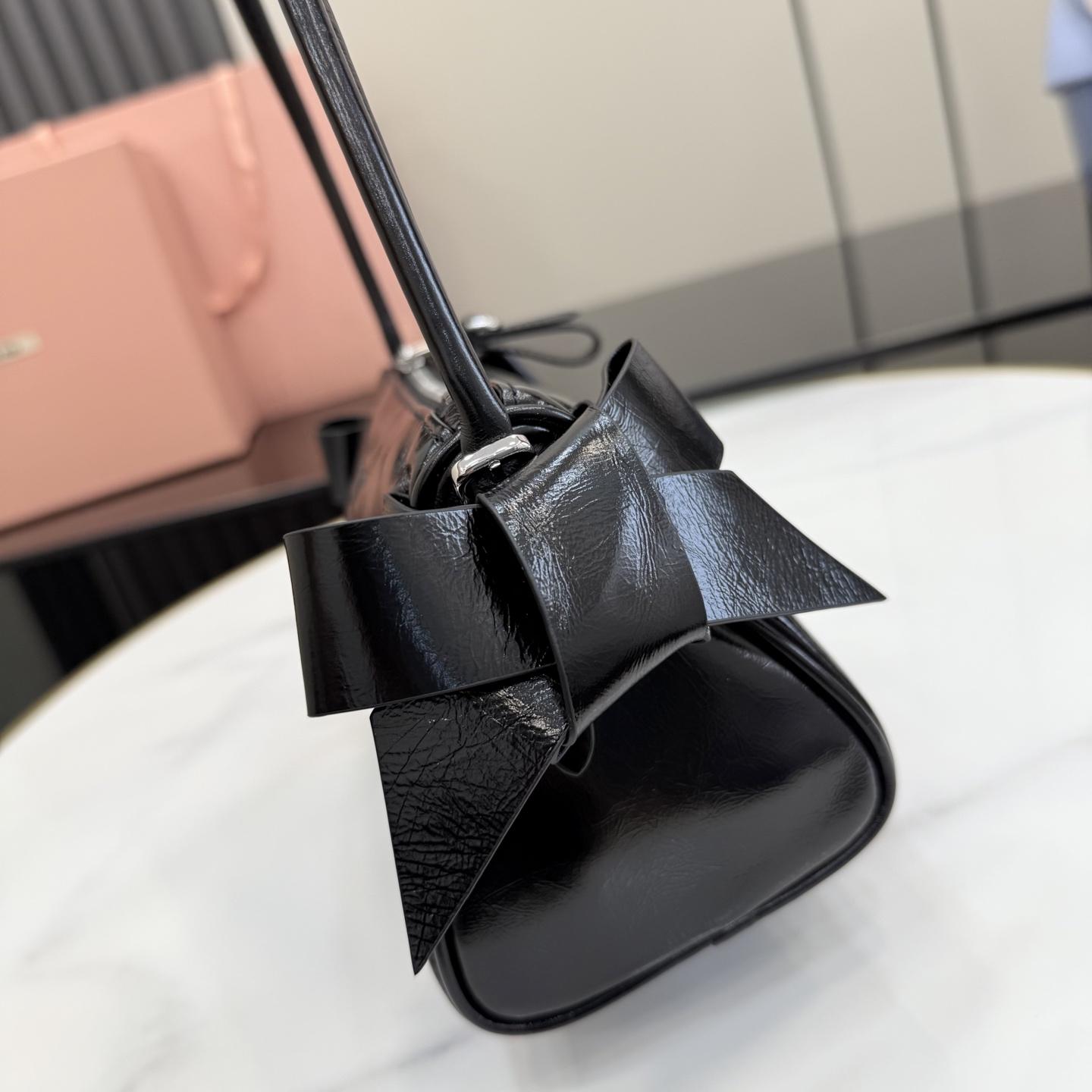 Miu Miu Shiny Leather Pouch - DopestKickz