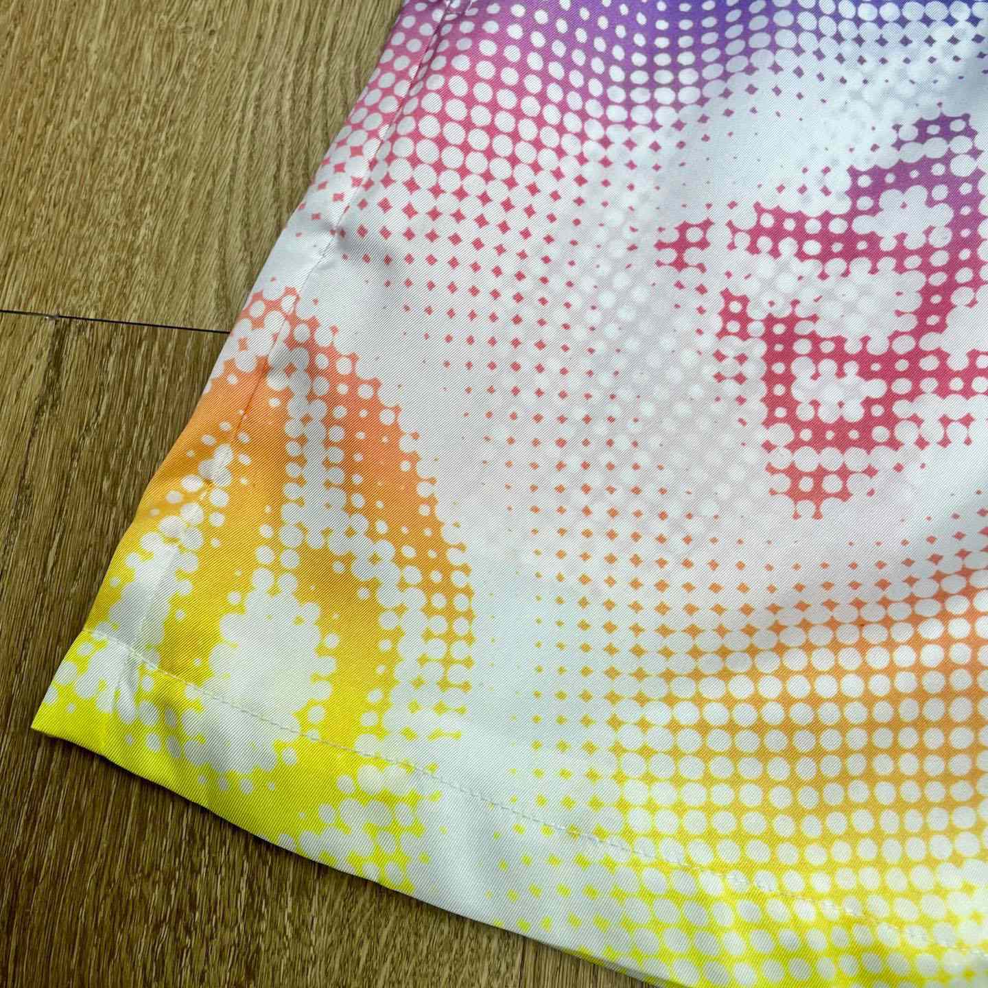 Casablanca Halftone Logo Silk Shorts  CA3578 - DopestKickz