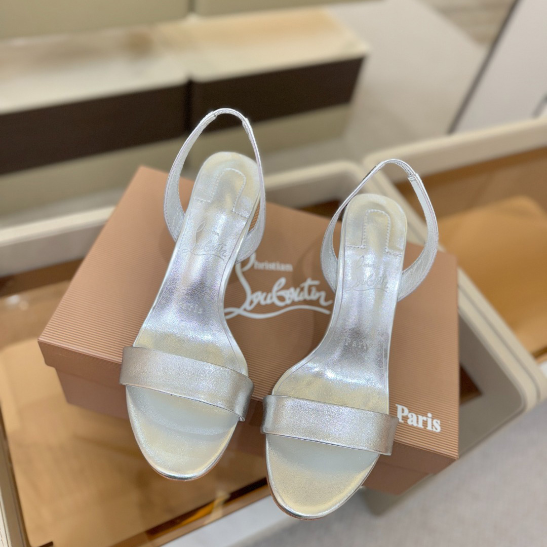 Christian Louboutin Marilyn Leather Sandals - DopestKickz