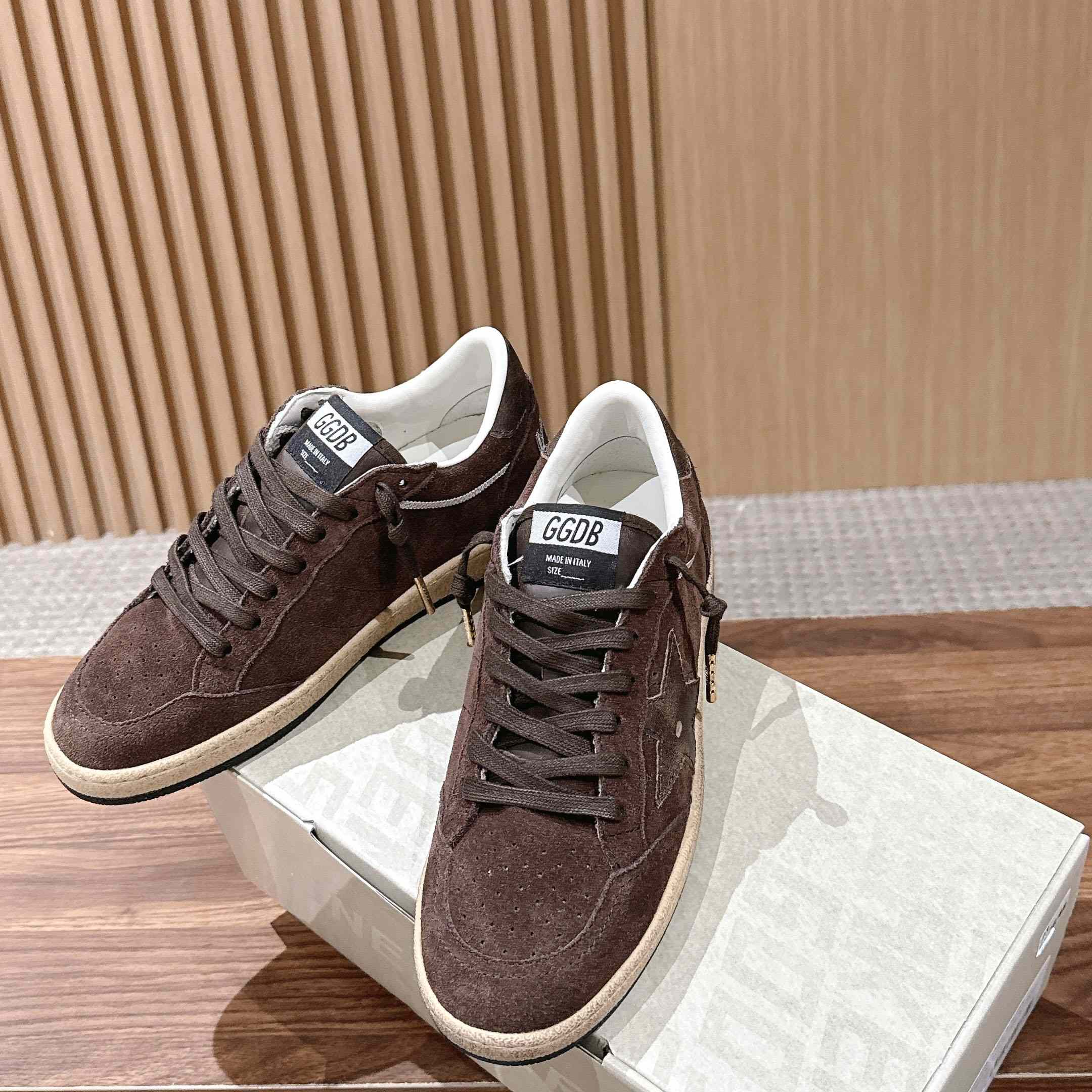Golden Goose Suede Ball Star Sneakers - DopestKickz