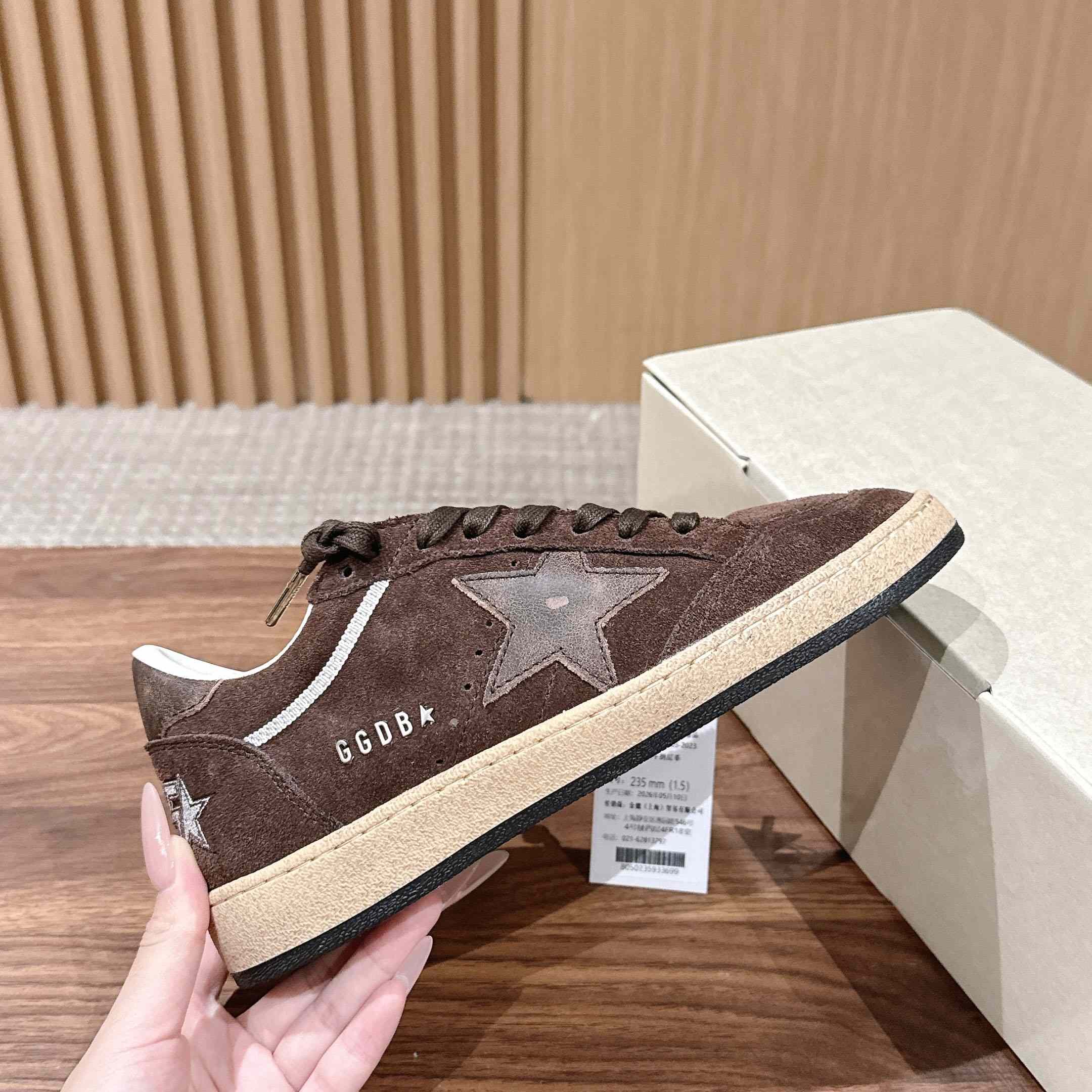 Golden Goose Suede Ball Star Sneakers - DopestKickz