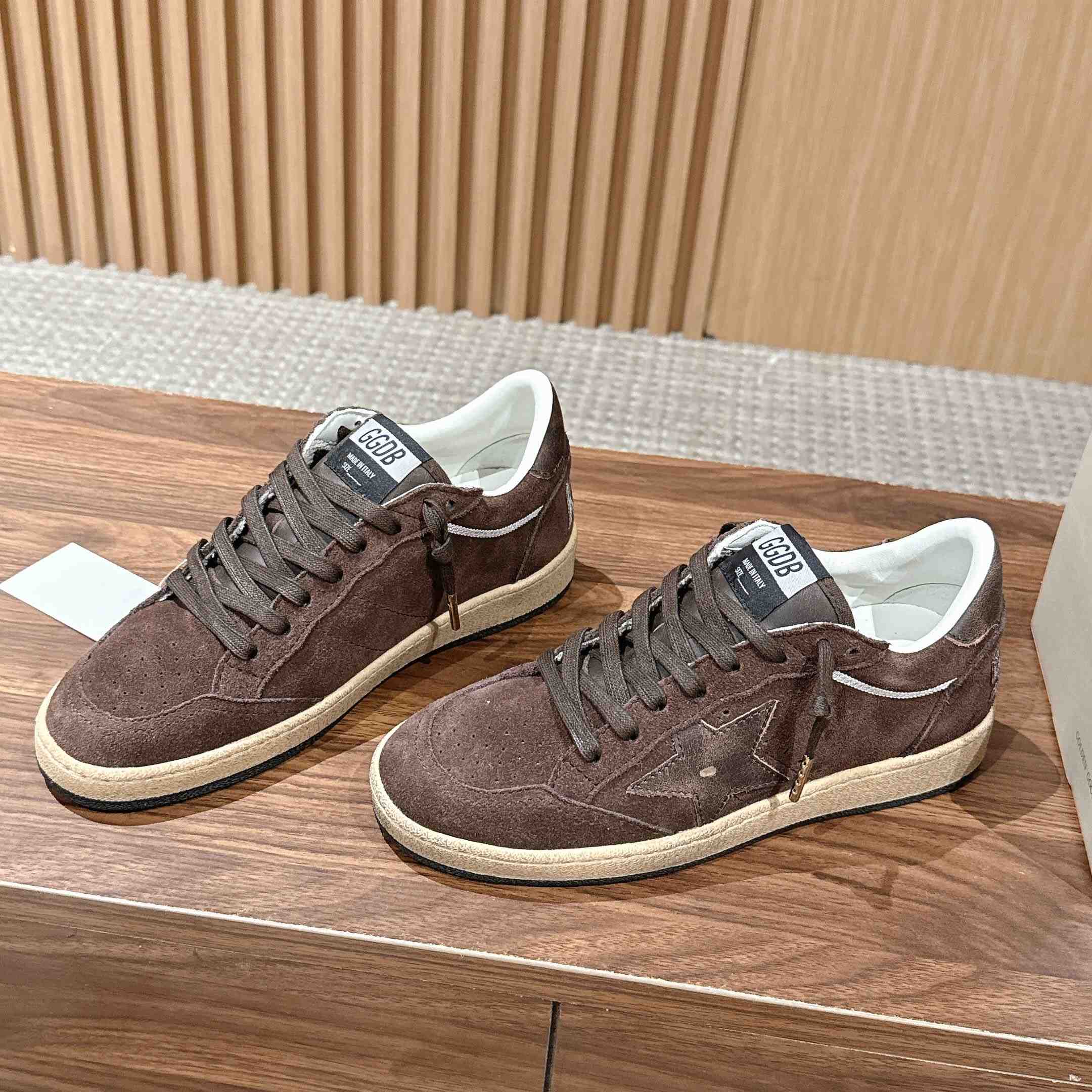Golden Goose Suede Ball Star Sneakers - DopestKickz