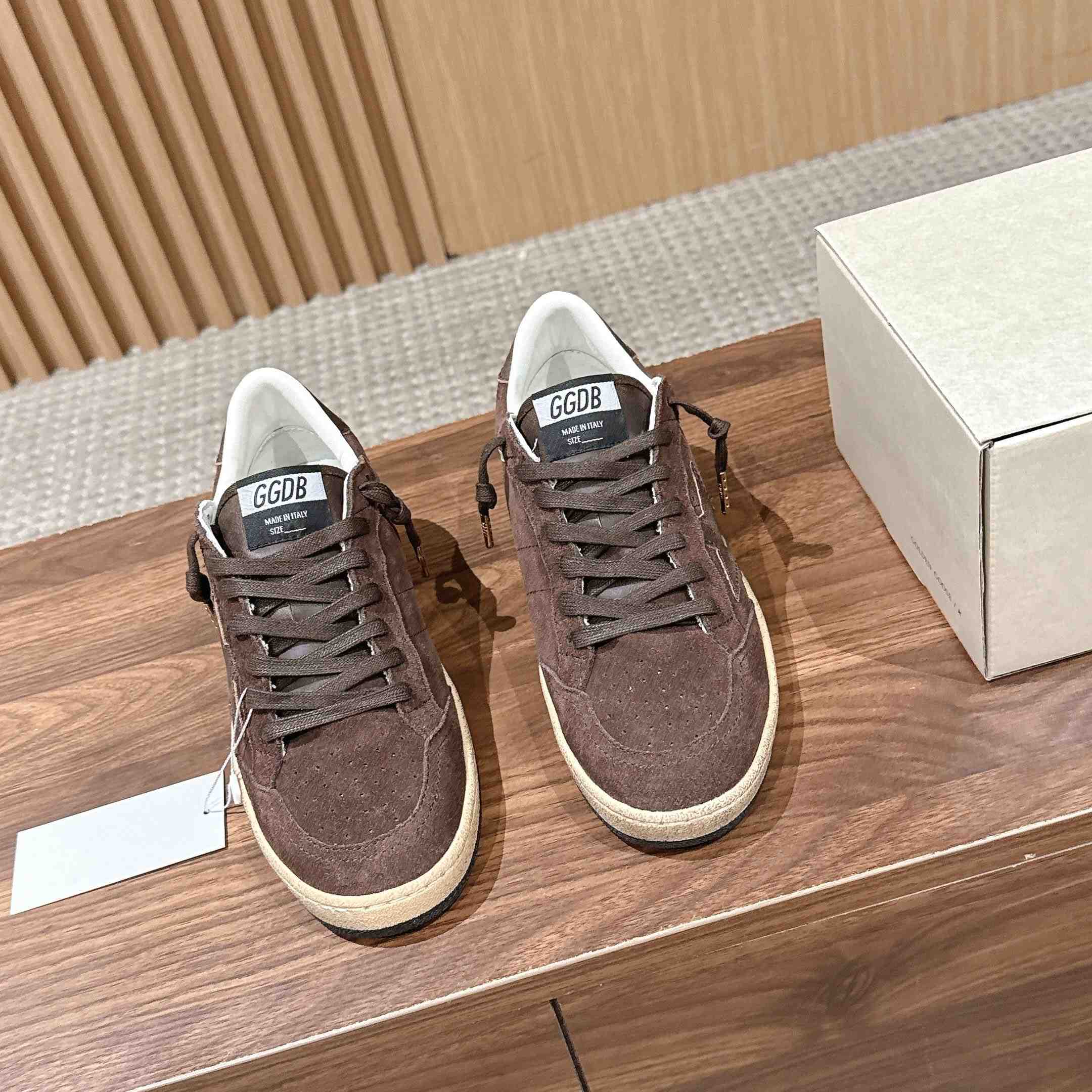 Golden Goose Suede Ball Star Sneakers - DopestKickz