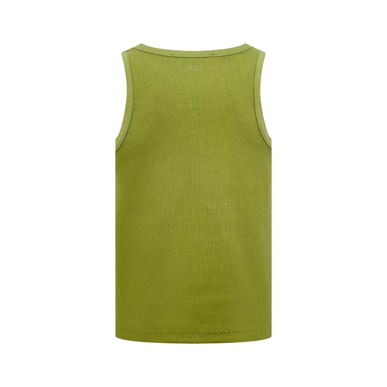 AMI Paris Cotton Ami De Coeur Tanktop - DopestKickz