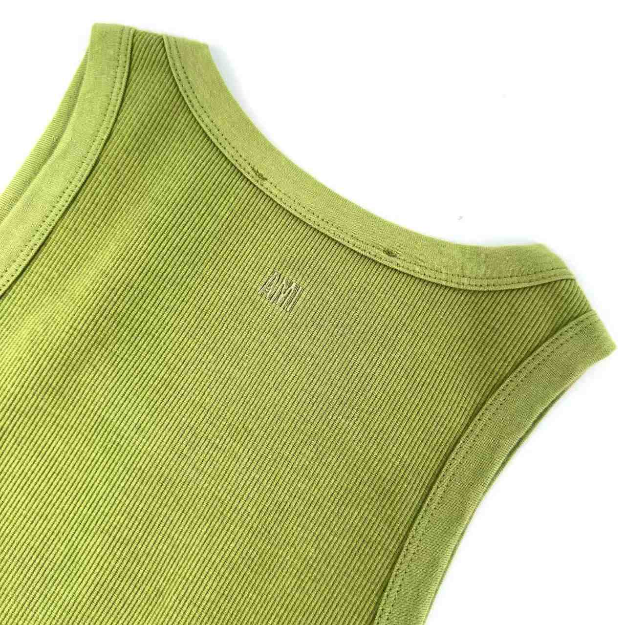 AMI Paris Cotton Ami De Coeur Tanktop - DopestKickz