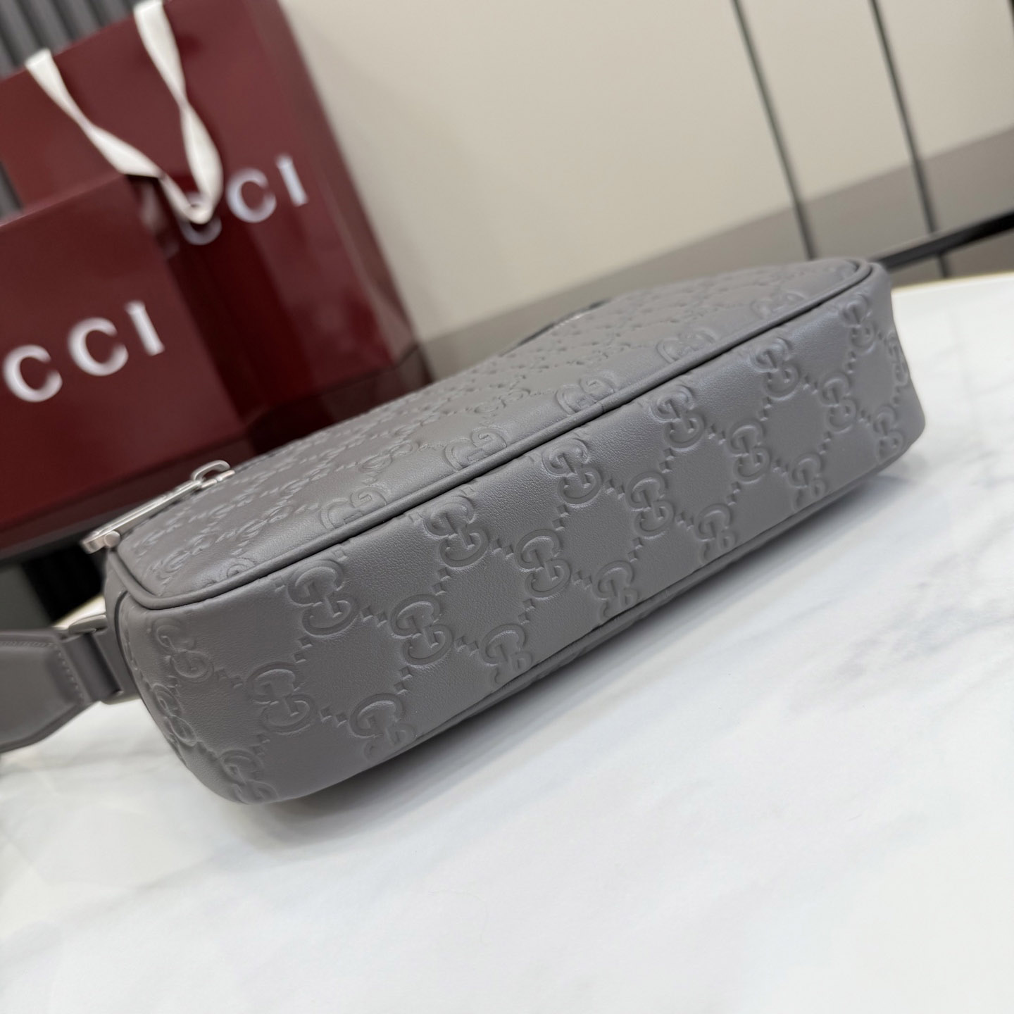 Gucci GG Emblem Small Crossbody Bag 850242 - DopestKickz