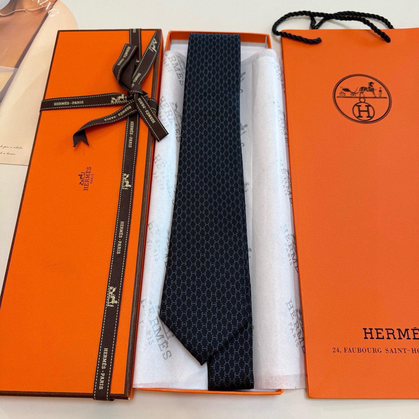 Hermes Dancing H Tie - DopestKickz