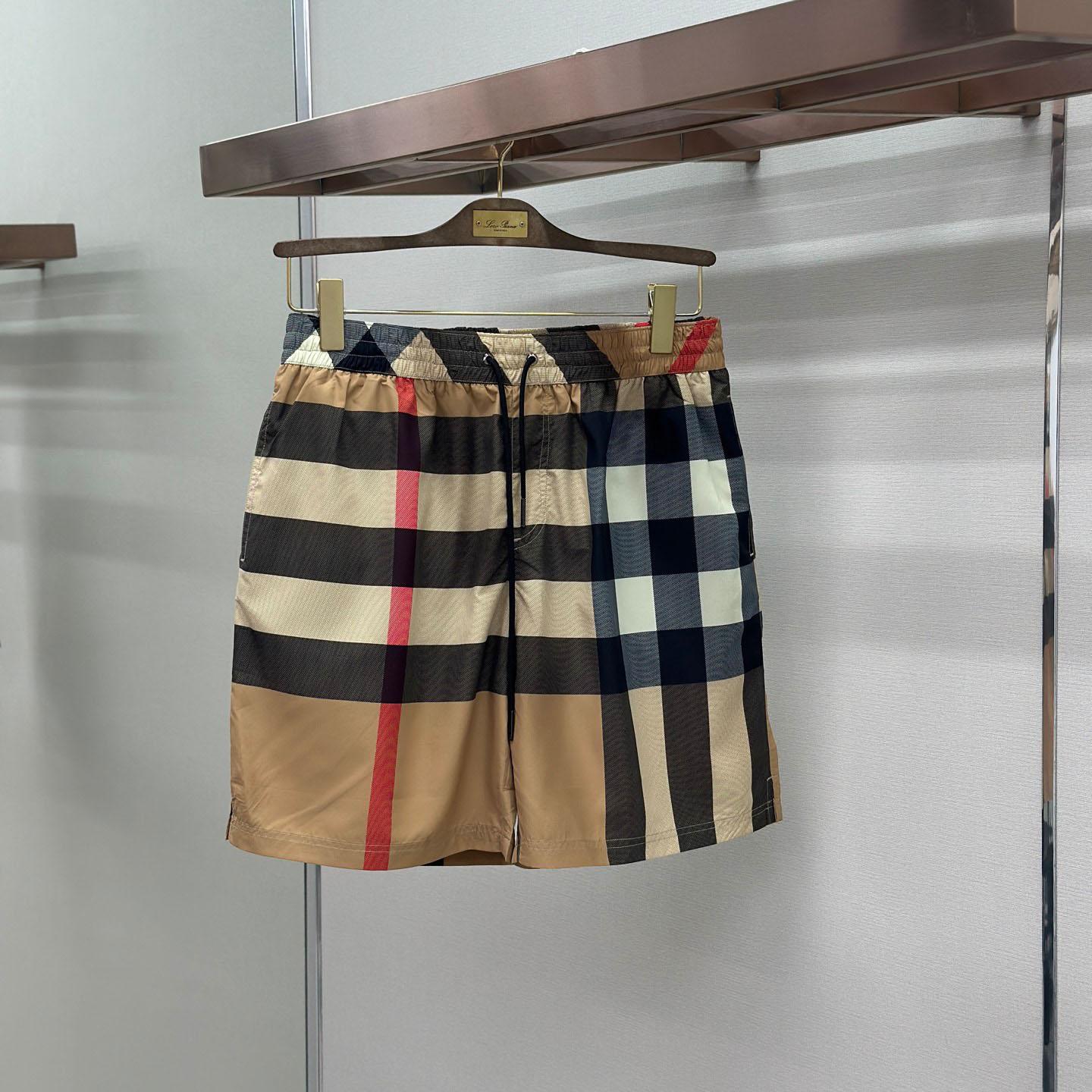Burberry Check Swim Shorts 'Archive Beige' - DopestKickz