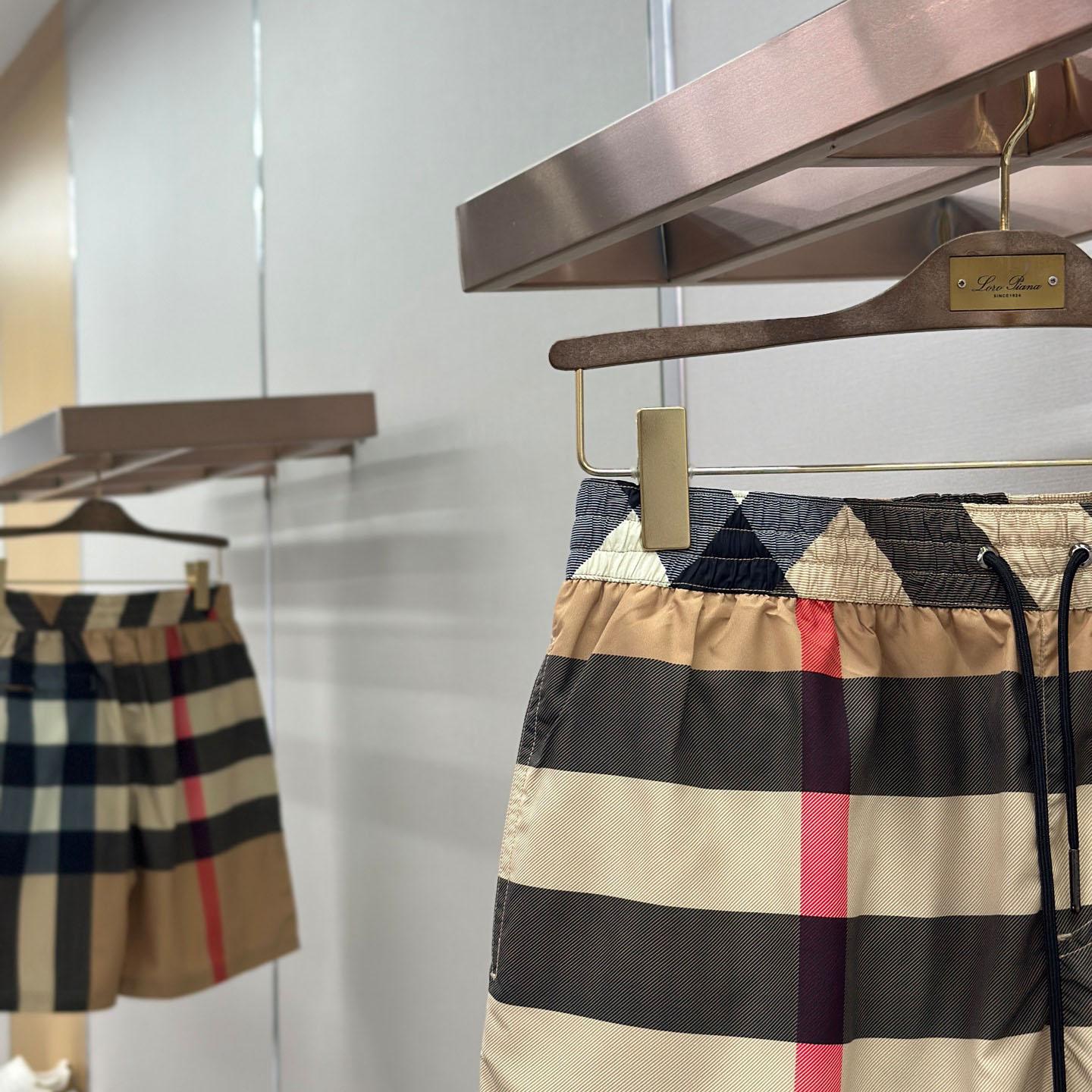 Burberry Check Swim Shorts 'Archive Beige' - DopestKickz