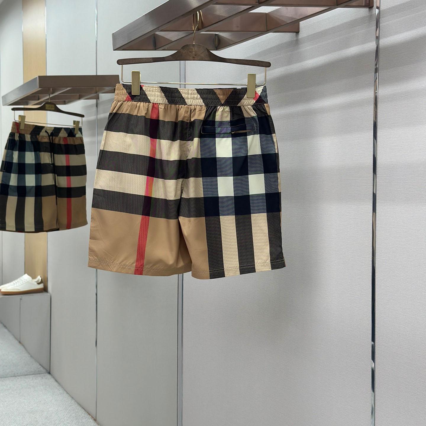 Burberry Check Swim Shorts 'Archive Beige' - DopestKickz
