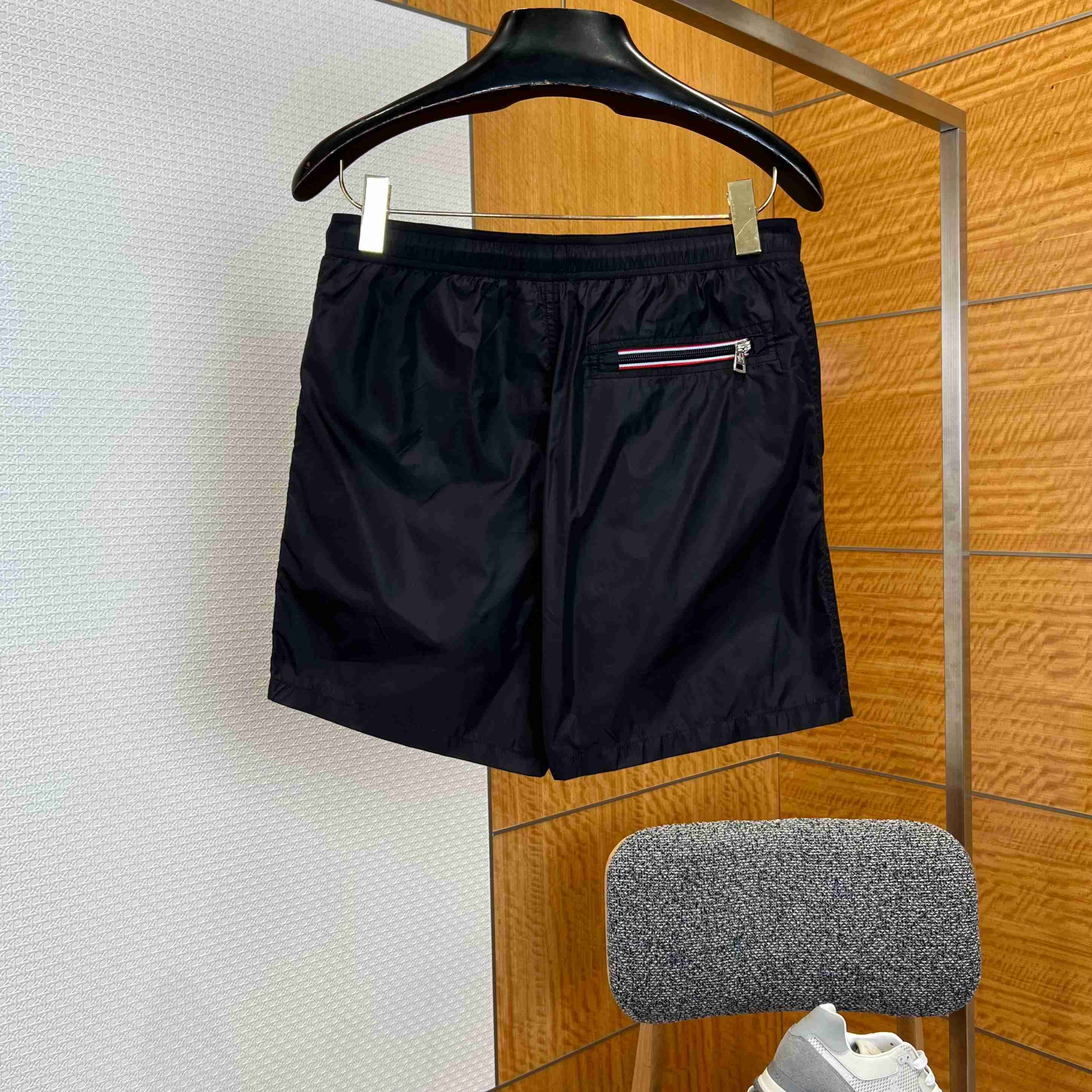 Moncler Logo-Patch Swim Shorts - DopestKickz