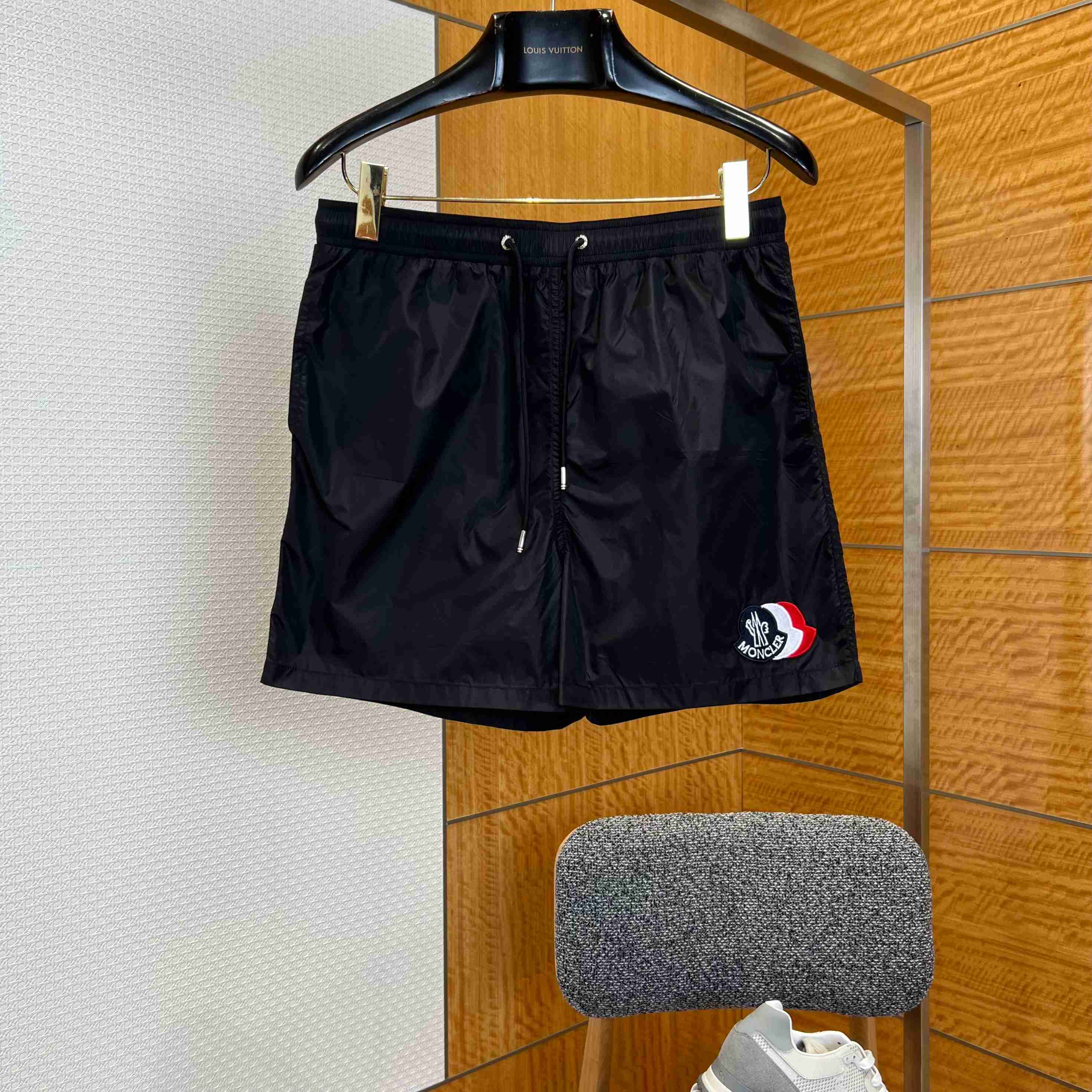 Moncler Logo-Patch Swim Shorts - DopestKickz