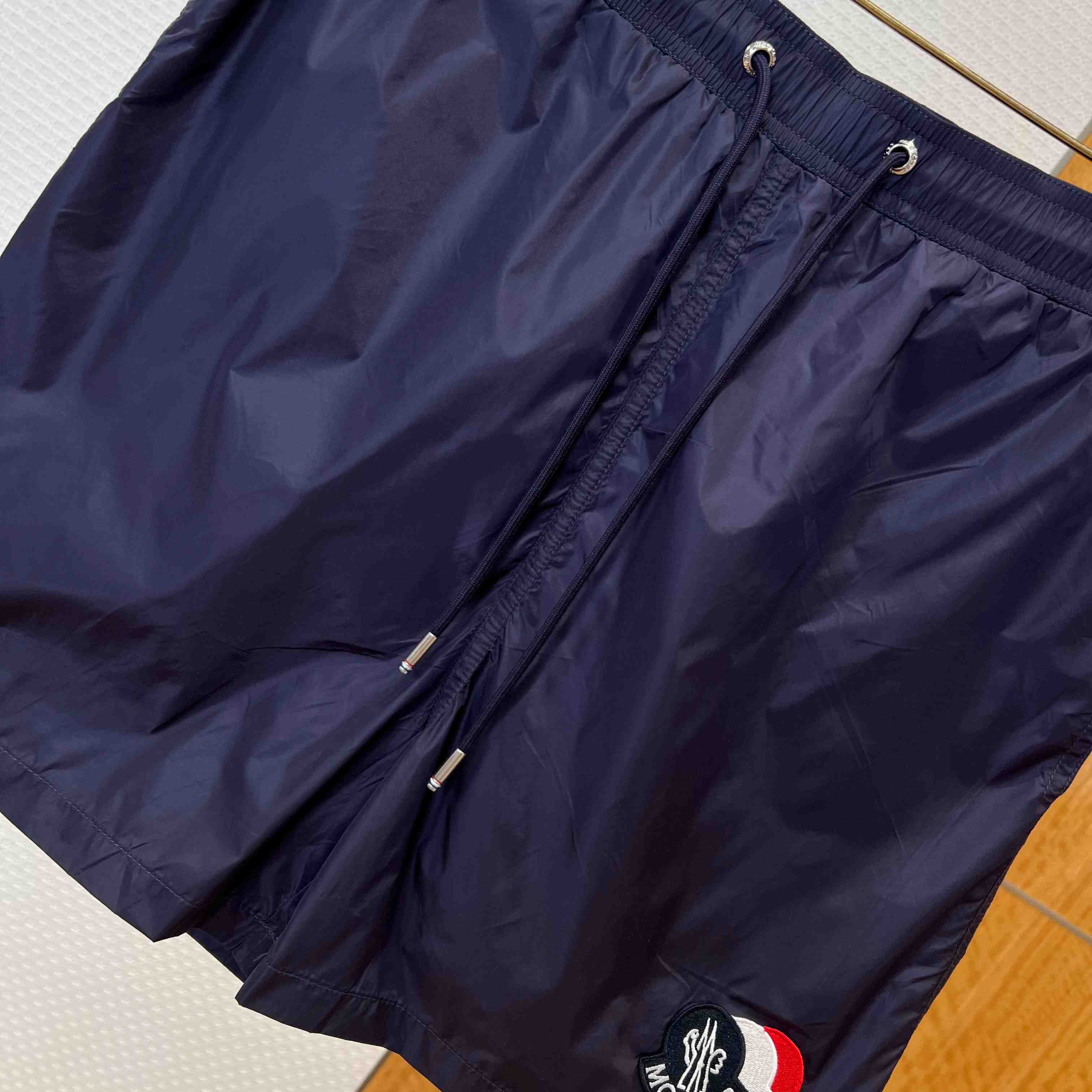 Moncler Logo-Patch Swim Shorts - DopestKickz