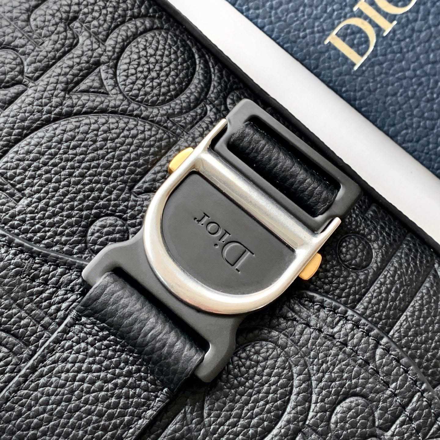 Dior Saddle Heritage Messenger Bag With Flap - DopestKickz