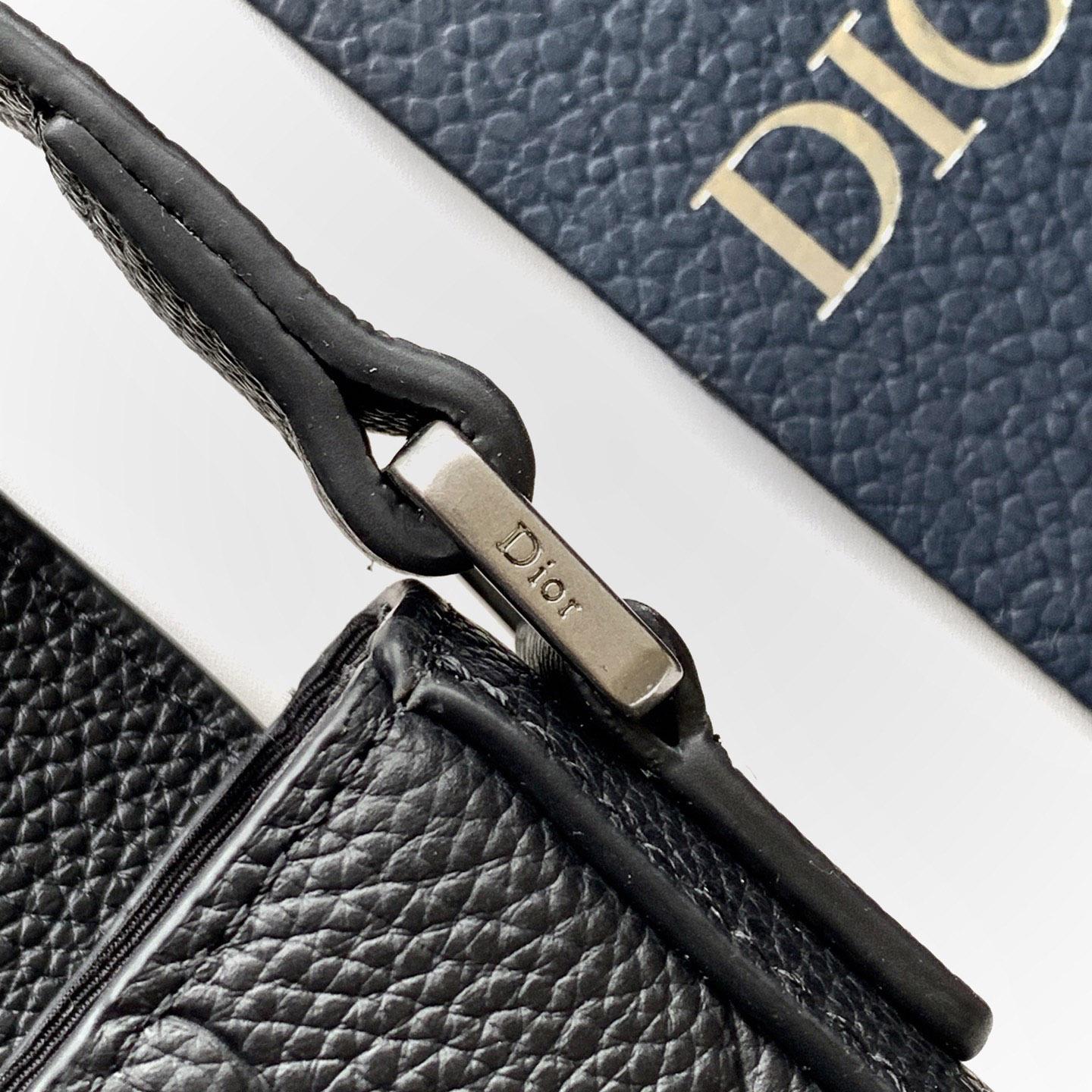 Dior Saddle Heritage Messenger Bag With Flap - DopestKickz