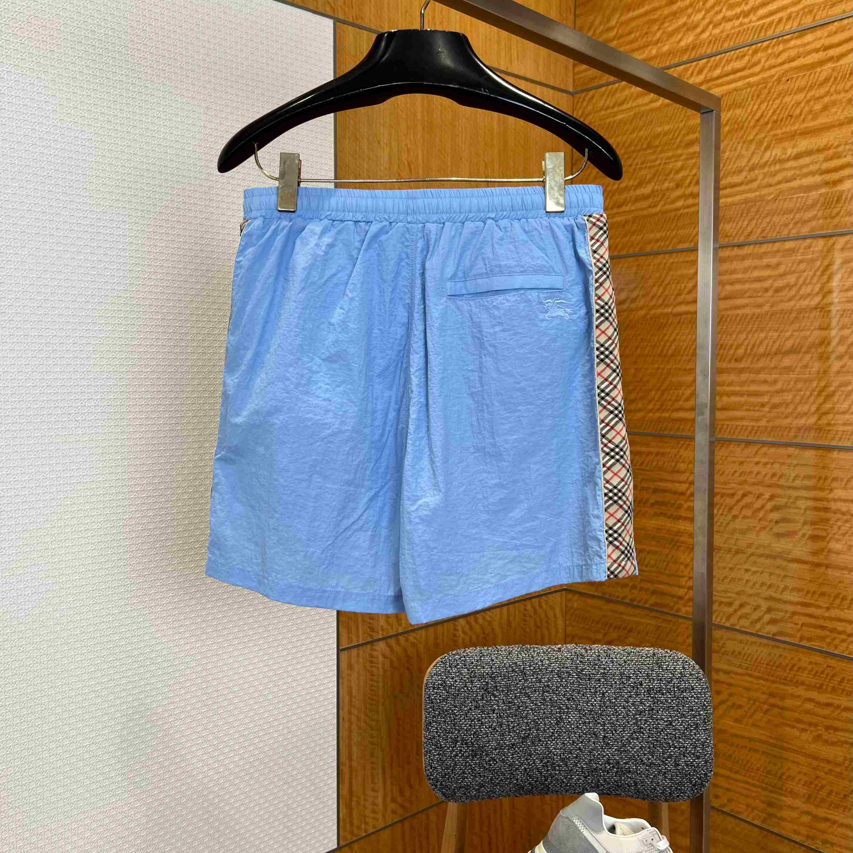 Burberry Check Trim Swim Shorts - DopestKickz