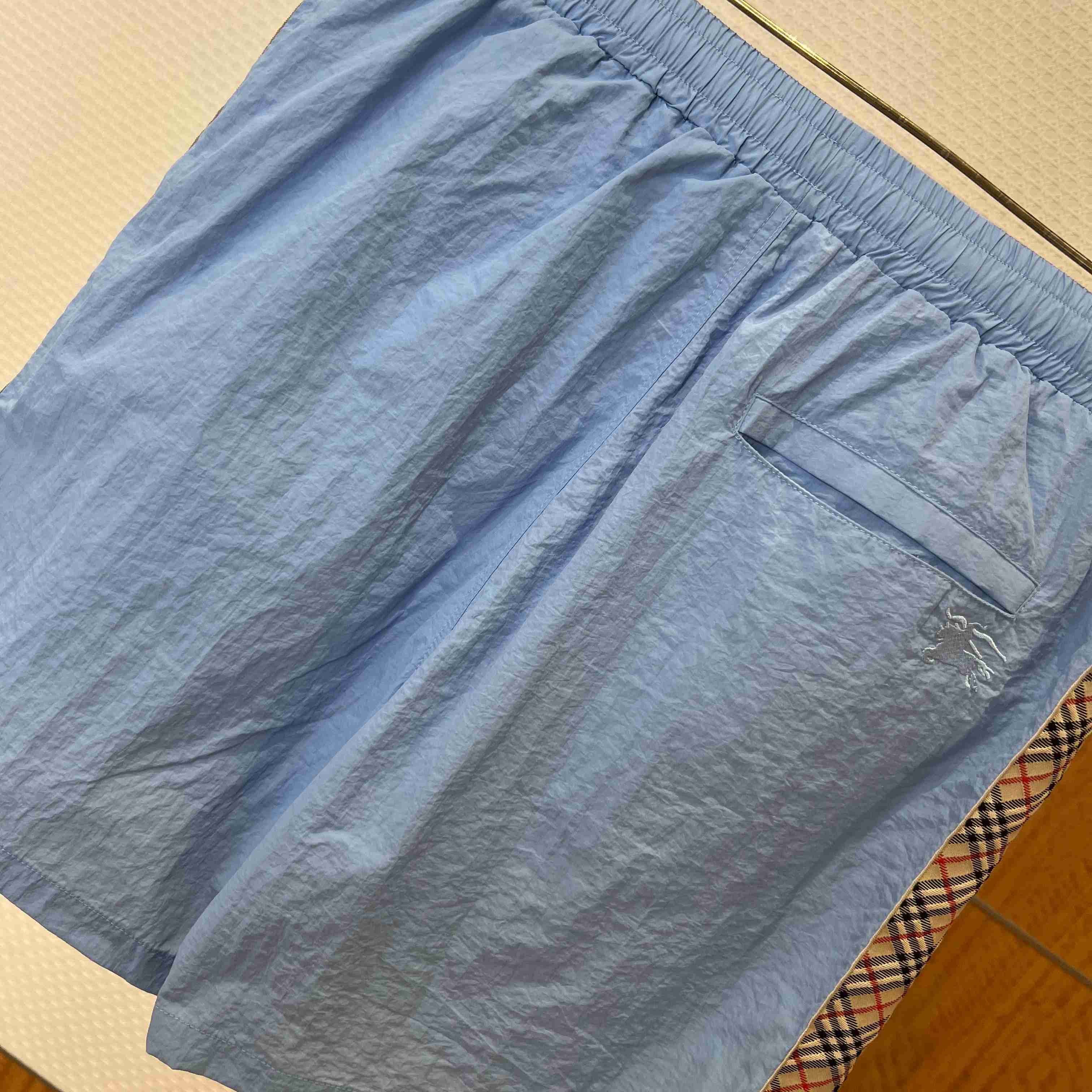 Burberry Check Trim Swim Shorts - DopestKickz