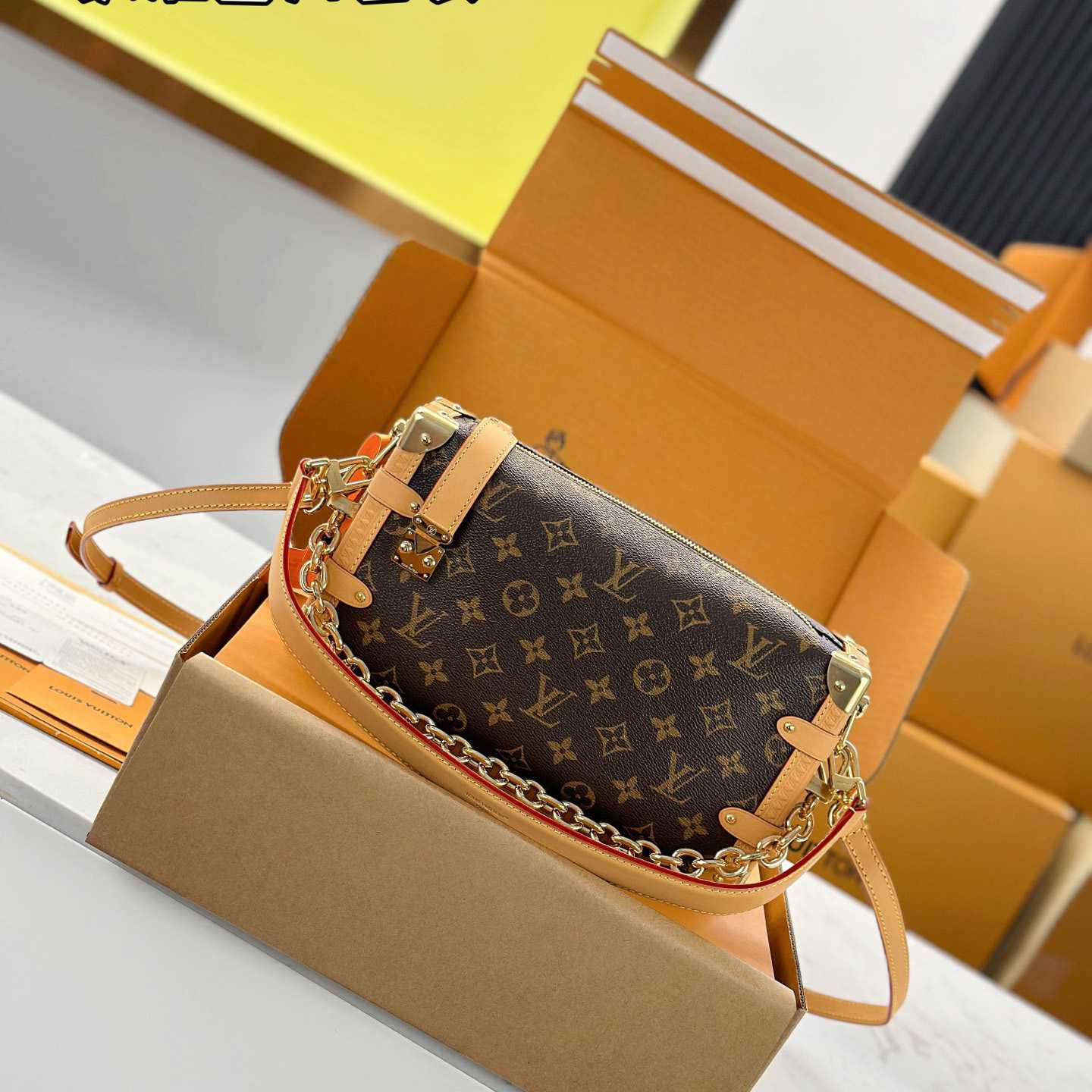 Louis Vuitton Side Trunk MM East West M28385 - DopestKickz