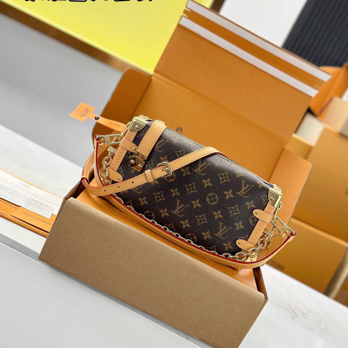 Louis Vuitton Side Trunk MM East West M28385 - DopestKickz