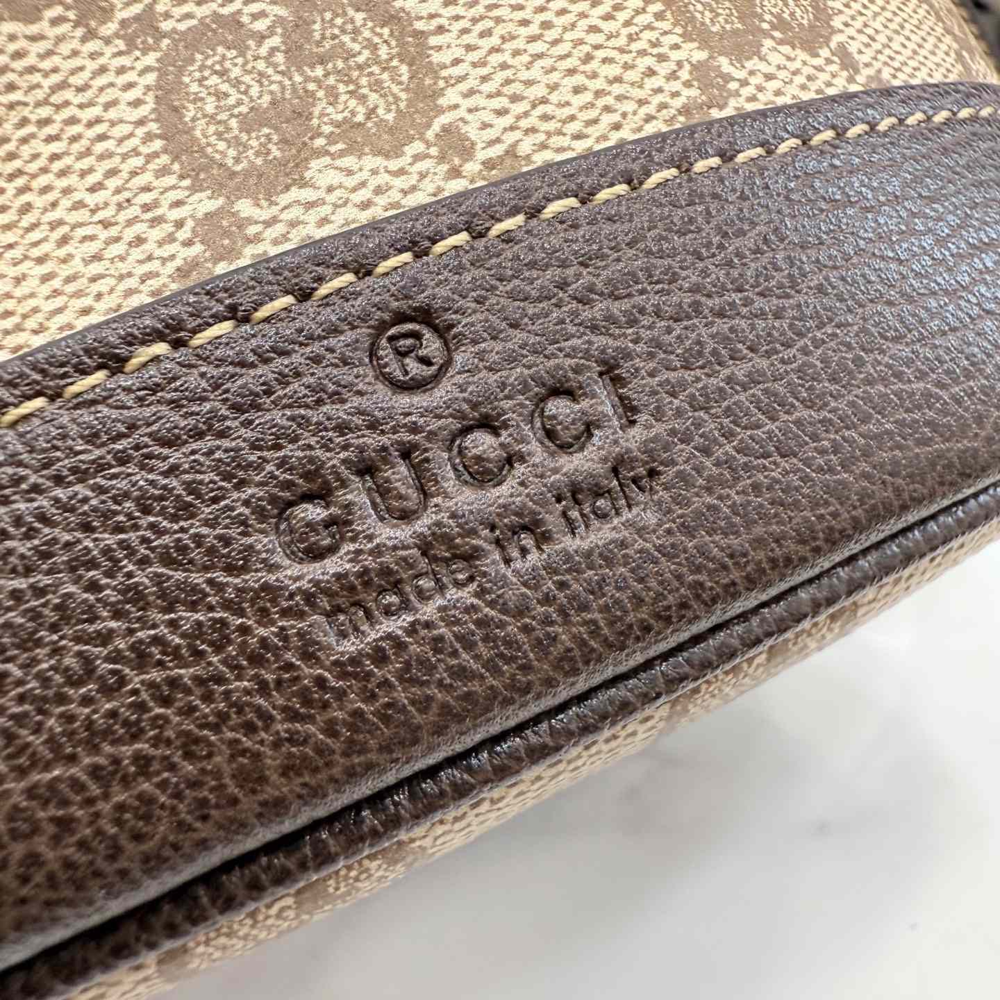 Gucci Mini Bucket Bag With Web - DopestKickz