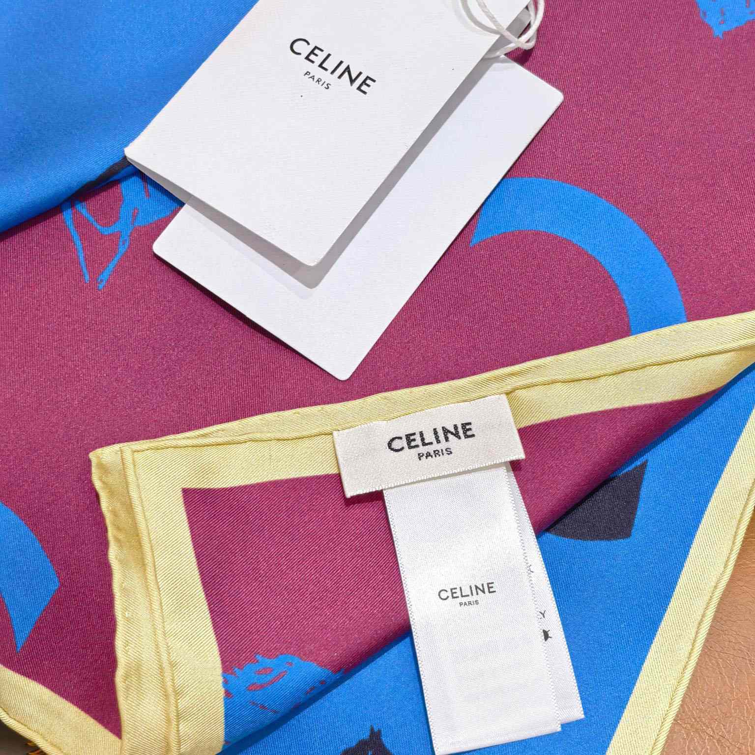 Celine  Square In Silk Twill - DopestKickz