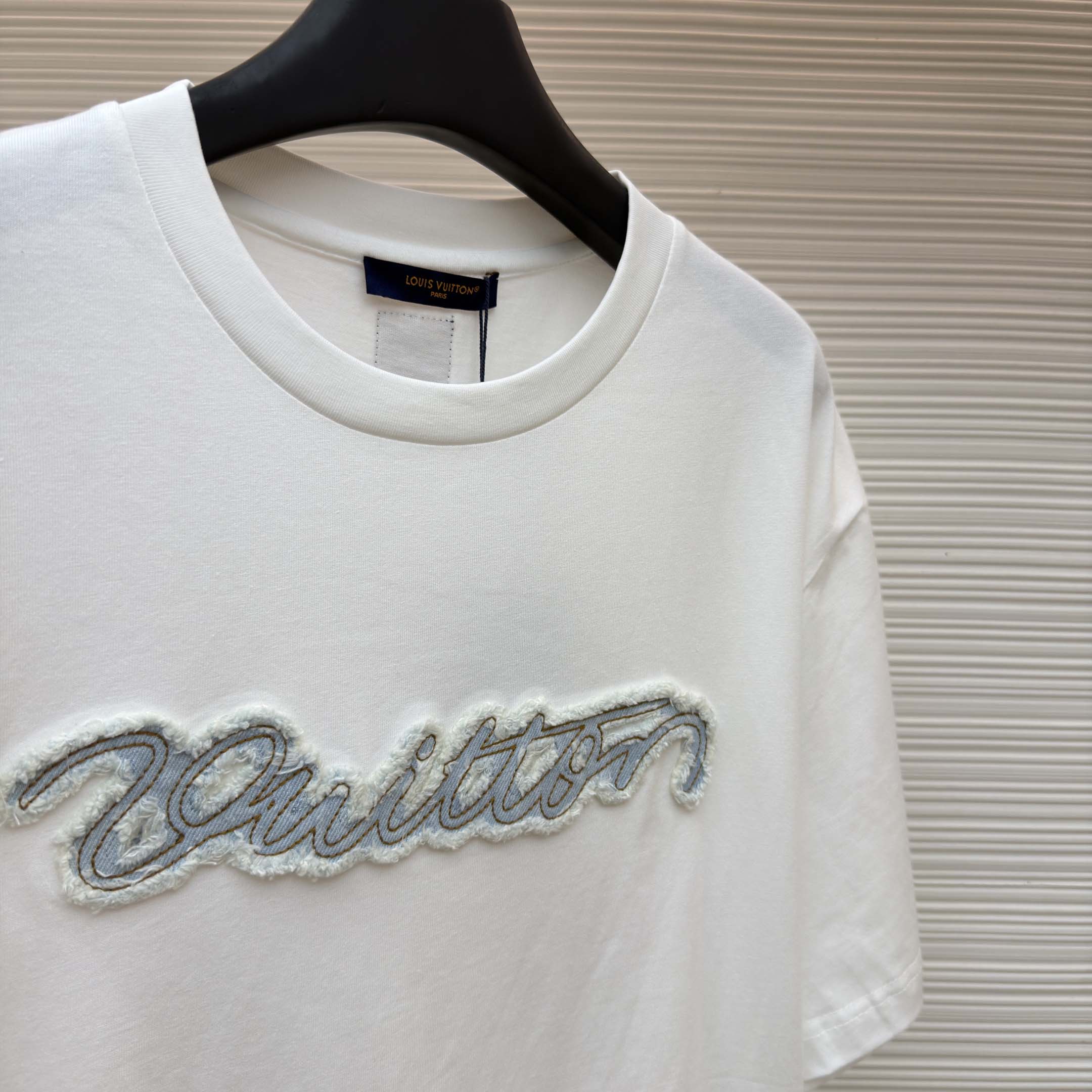 Louis Vuitton Denim Signature T-Shirt    - DopestKickz