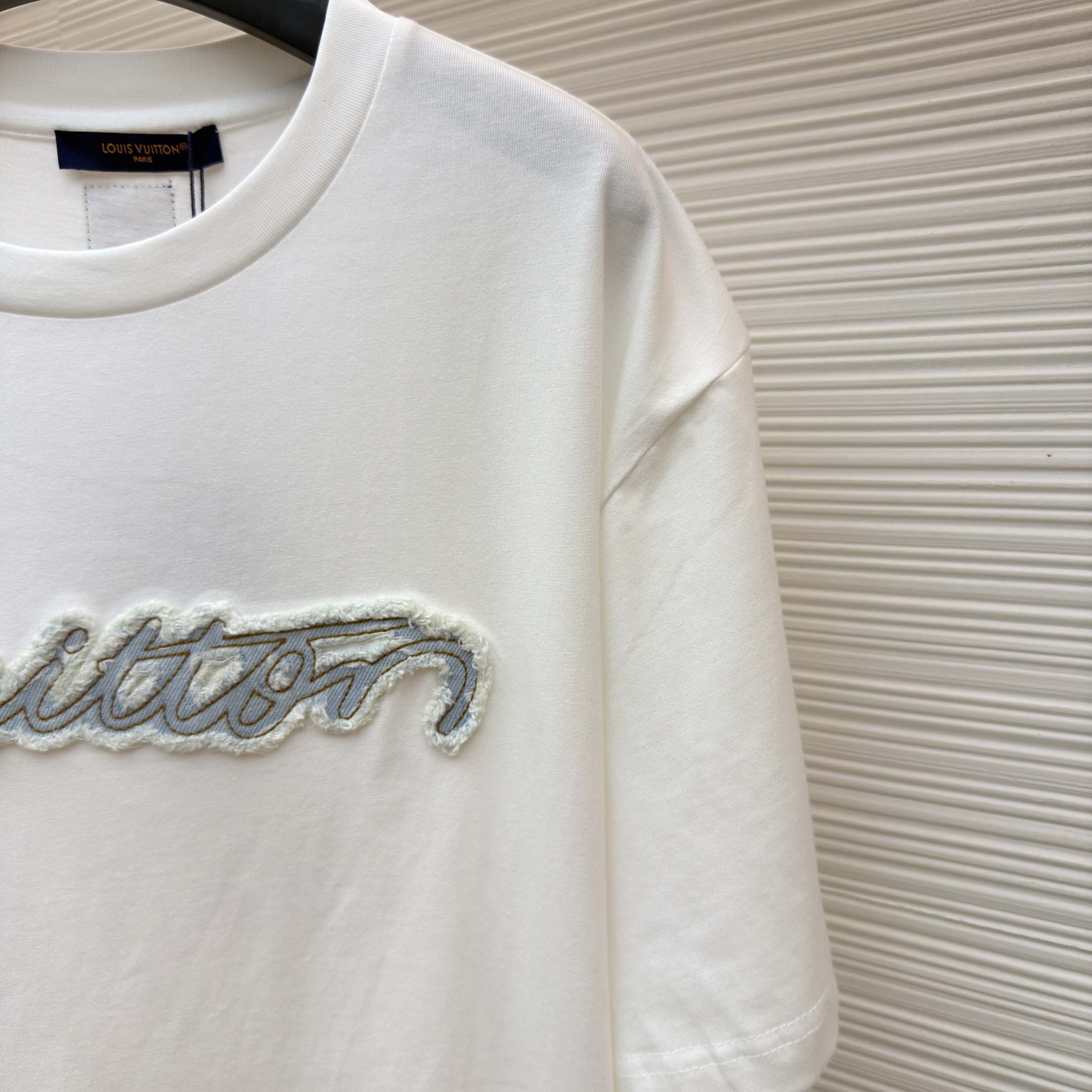 Louis Vuitton Denim Signature T-Shirt    - DopestKickz