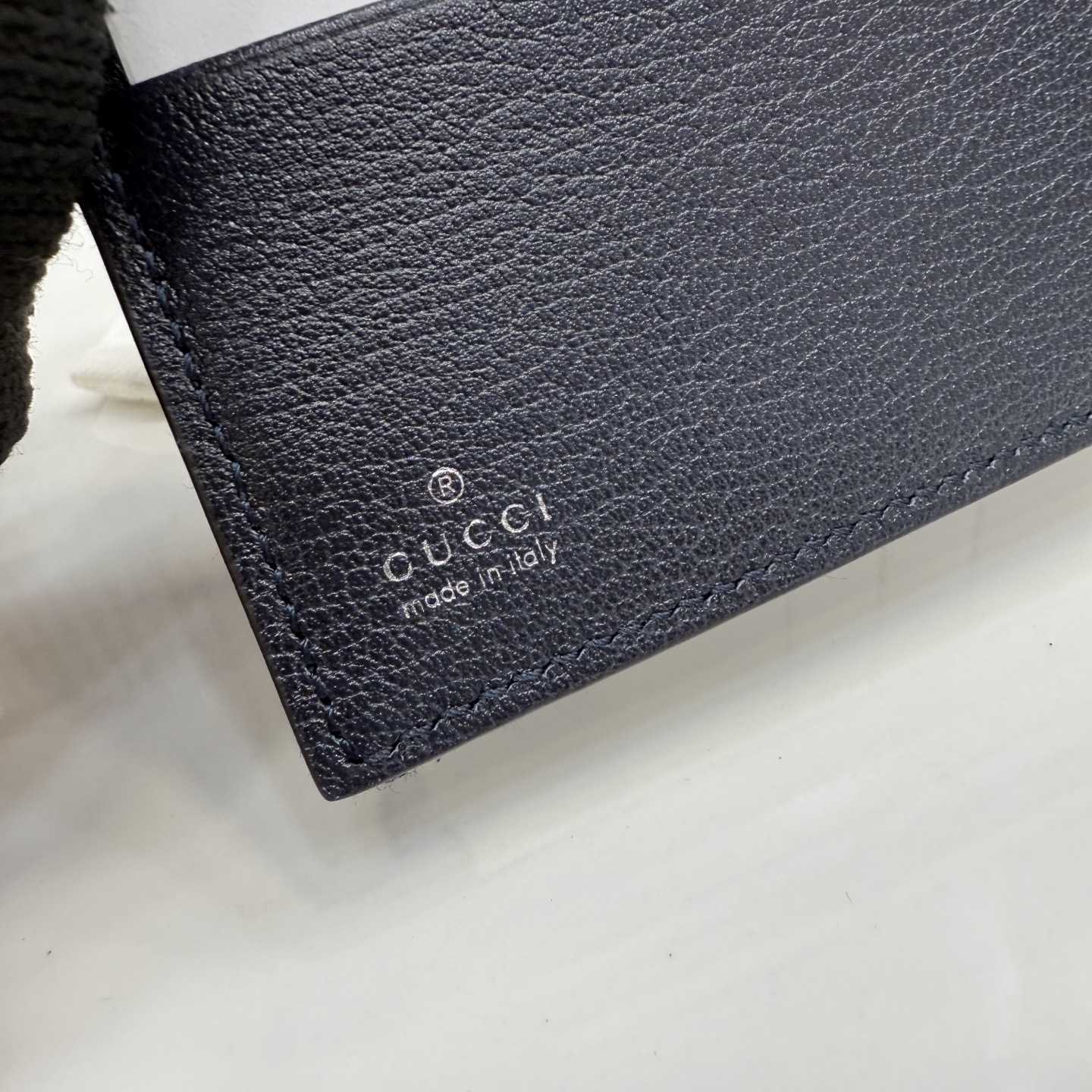 Gucci Long Wallet With Gucci Plaque - DopestKickz