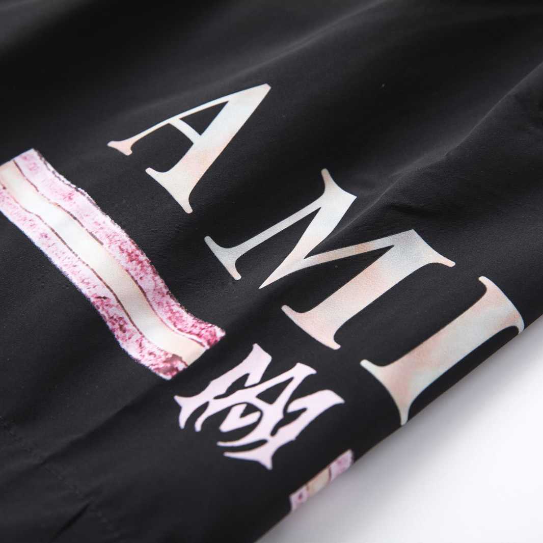 Amiri Watercolour Bar Sweat Shorts - DopestKickz