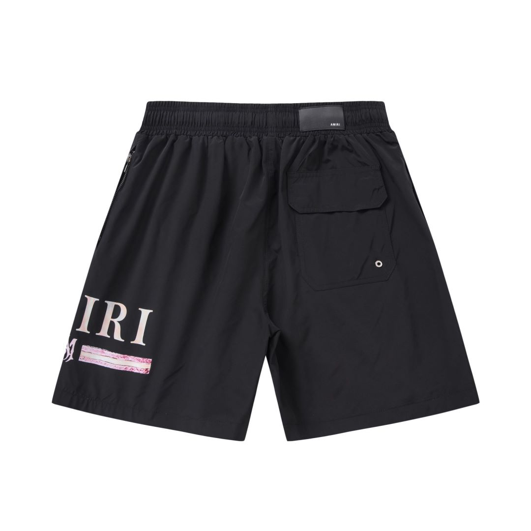 Amiri Watercolour Bar Sweat Shorts - DopestKickz