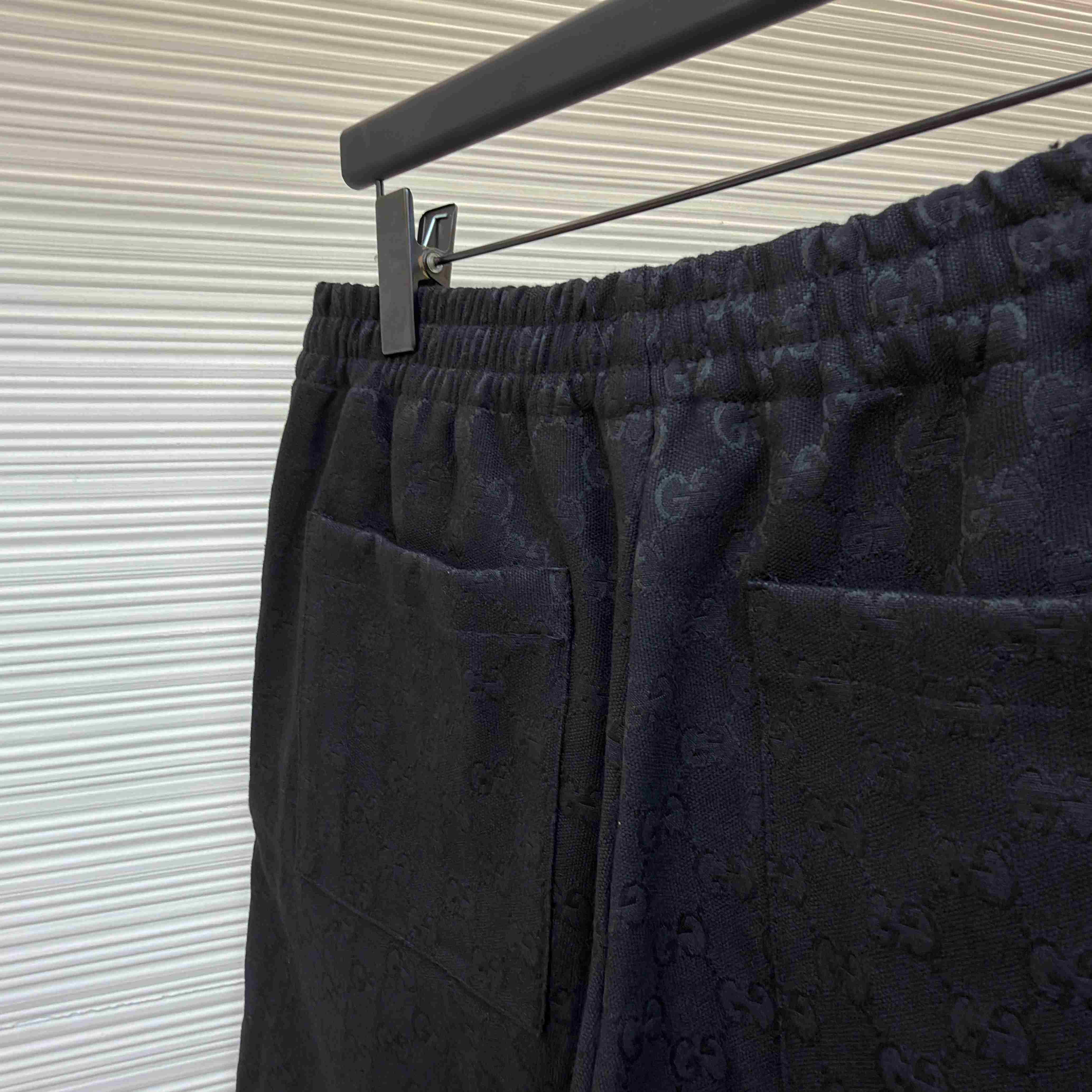 Gucci GG Canvas Linen Blen Shorts - DopestKickz