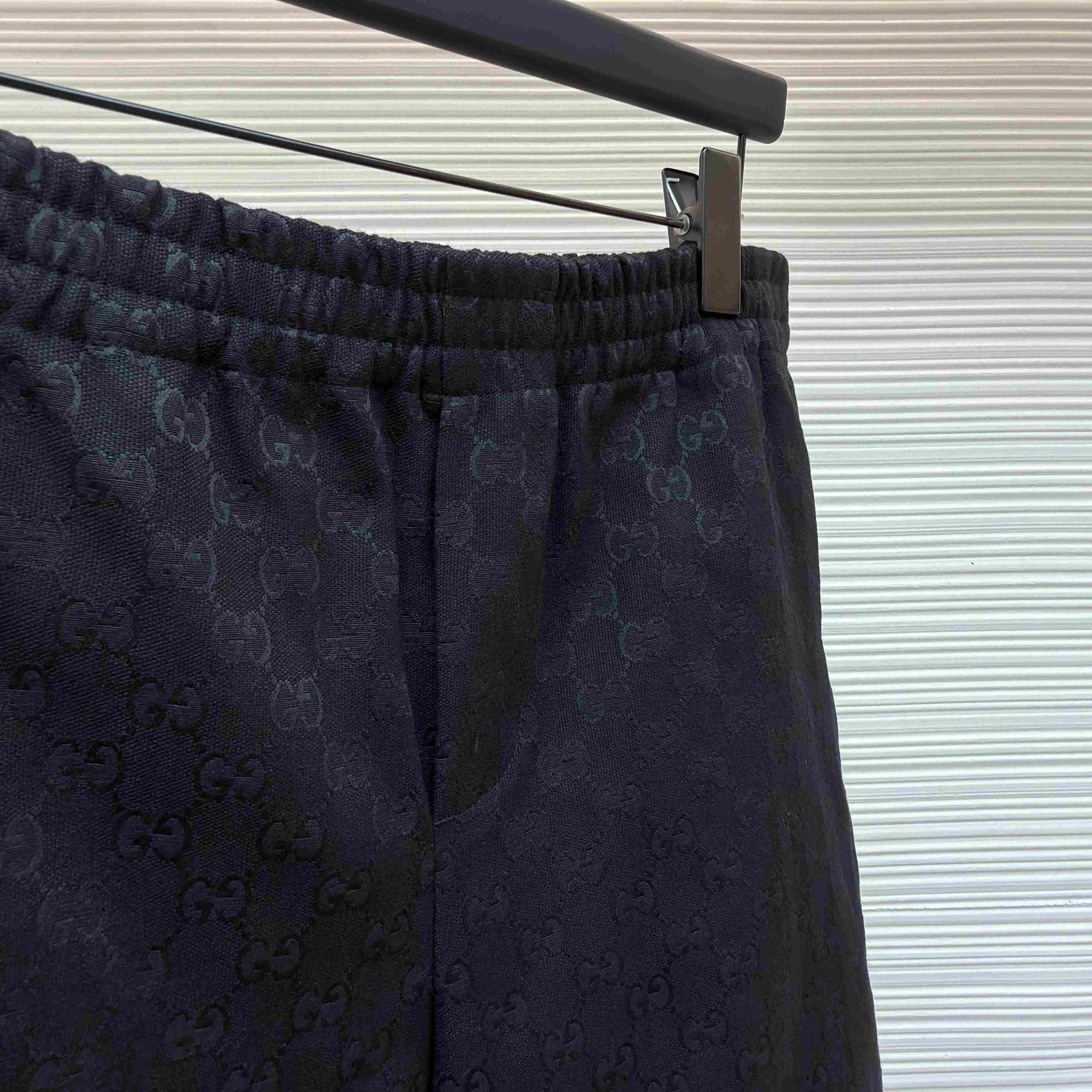 Gucci GG Canvas Linen Blen Shorts - DopestKickz