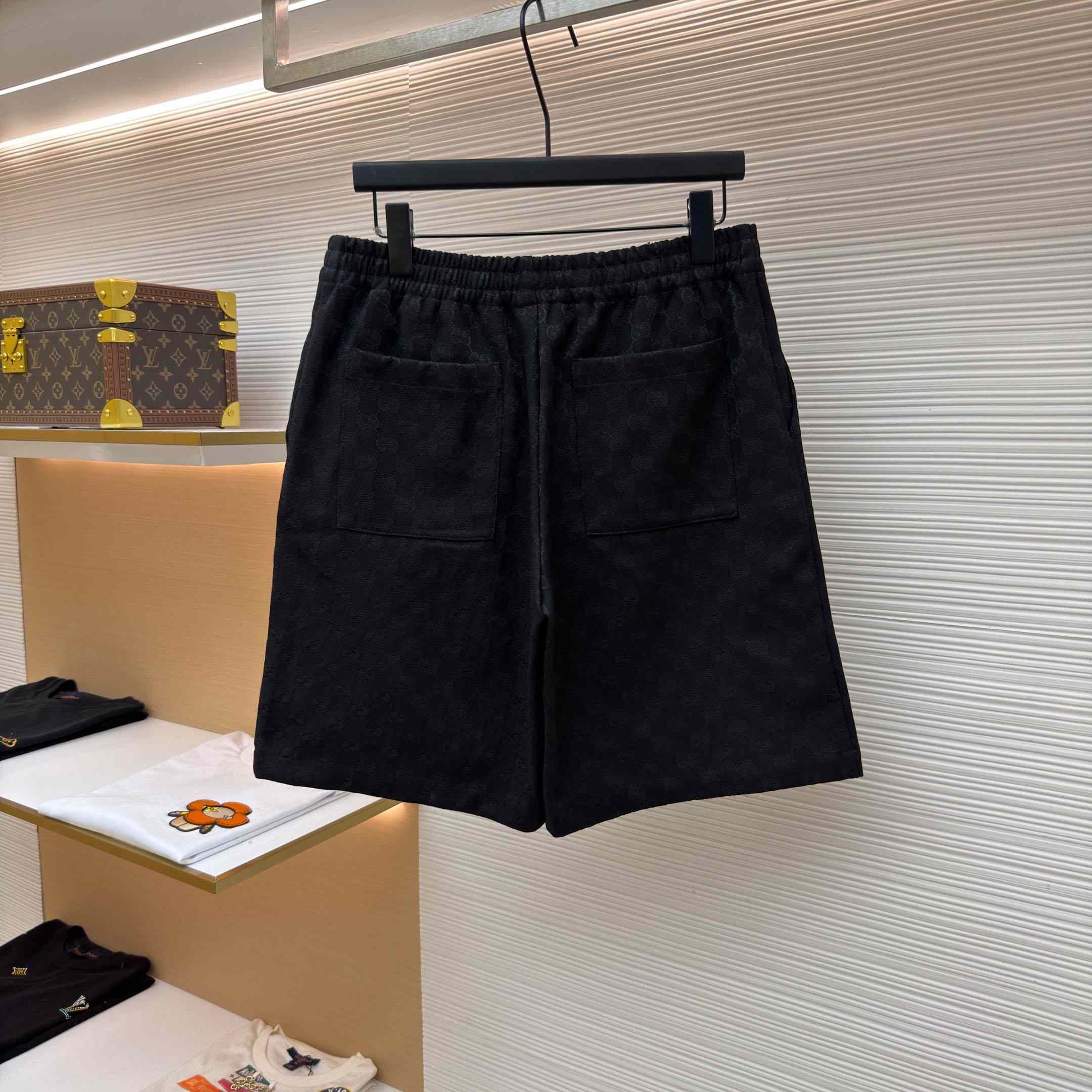 Gucci GG Canvas Linen Blen Shorts - DopestKickz