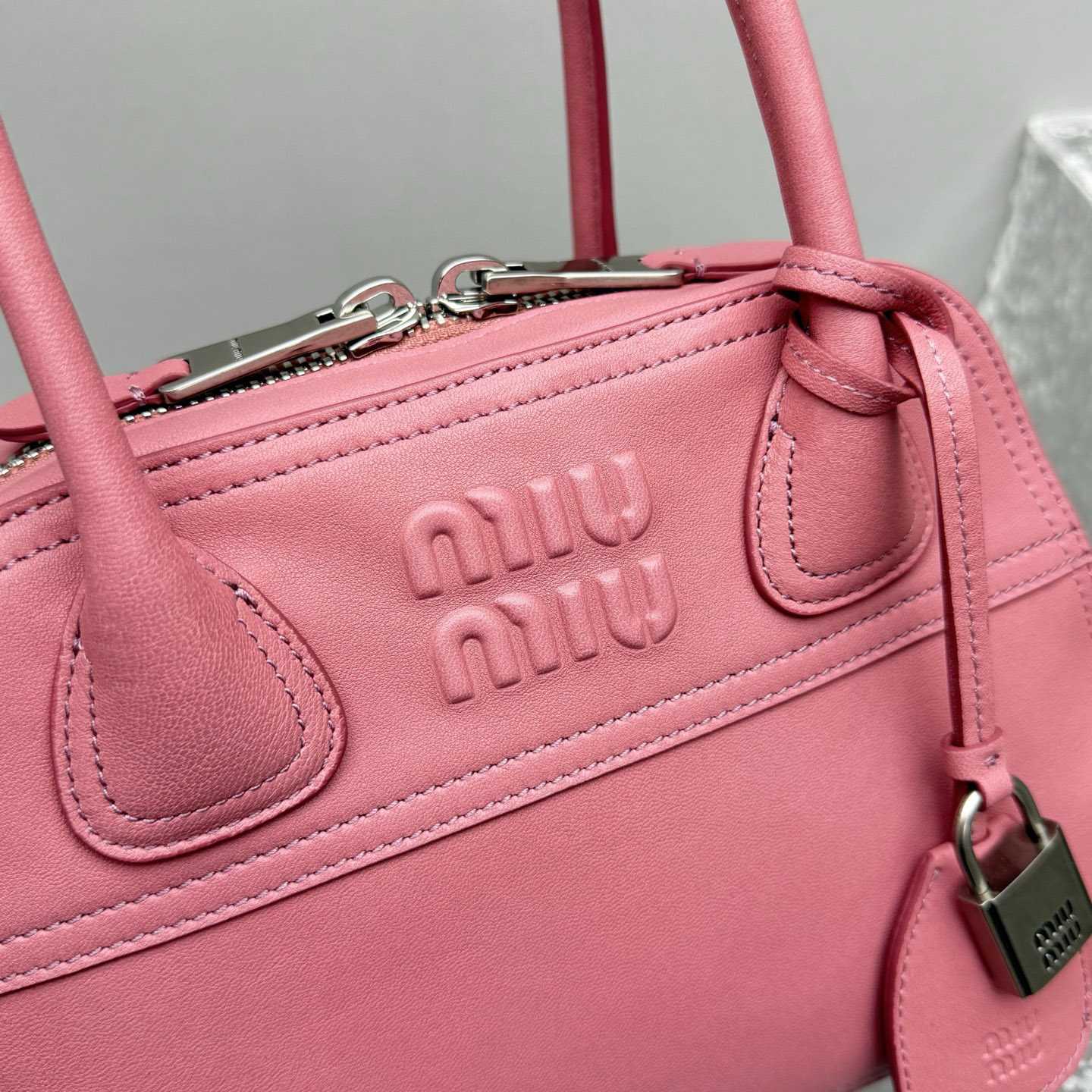 Miu Miu Vivant Nappa Leather Bag - DopestKickz