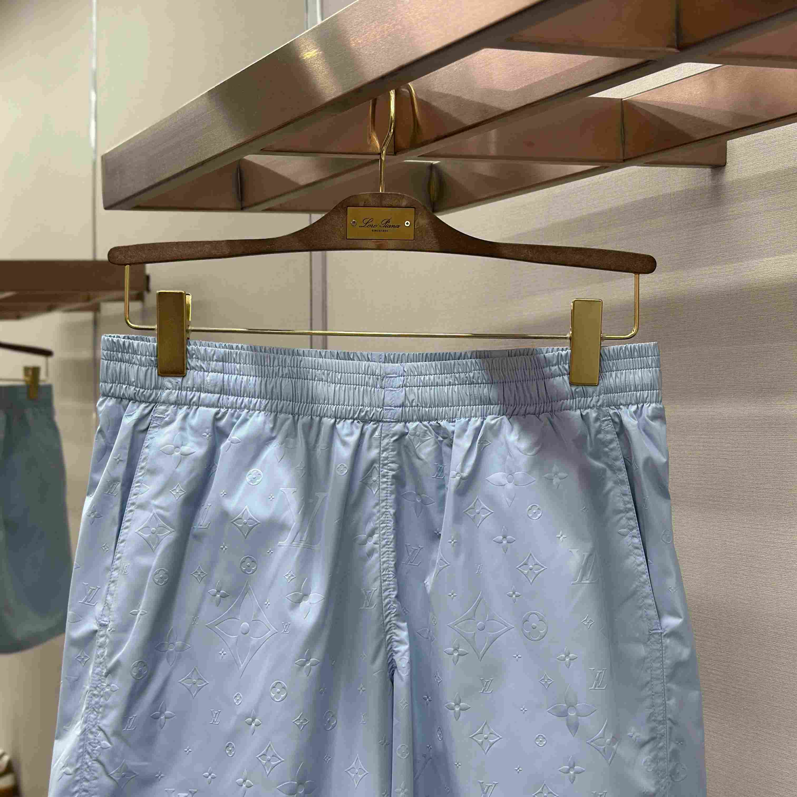 Louis Vuitton Signature Swim Board Shorts  - DopestKickz