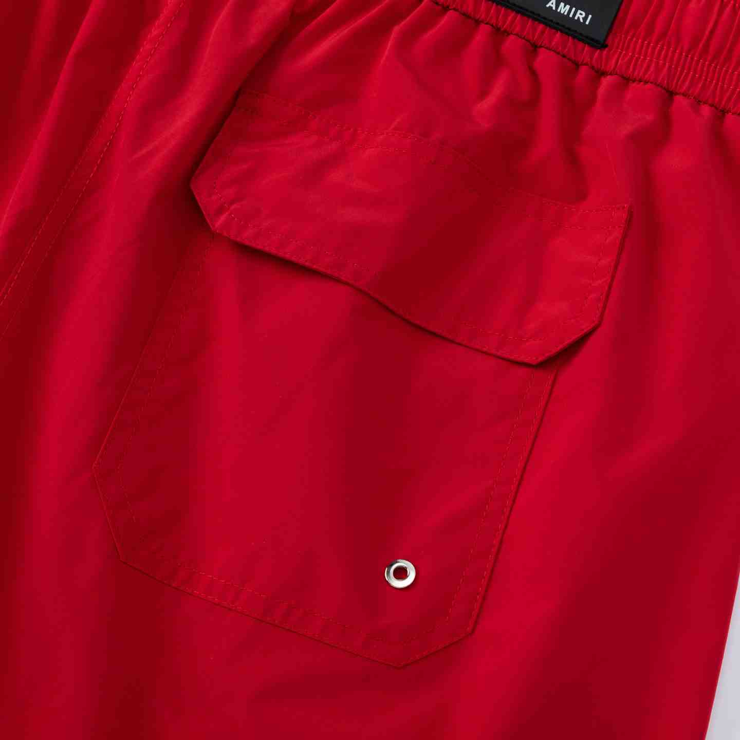 Amiri Club Swim Shorts 'Red' - DopestKickz