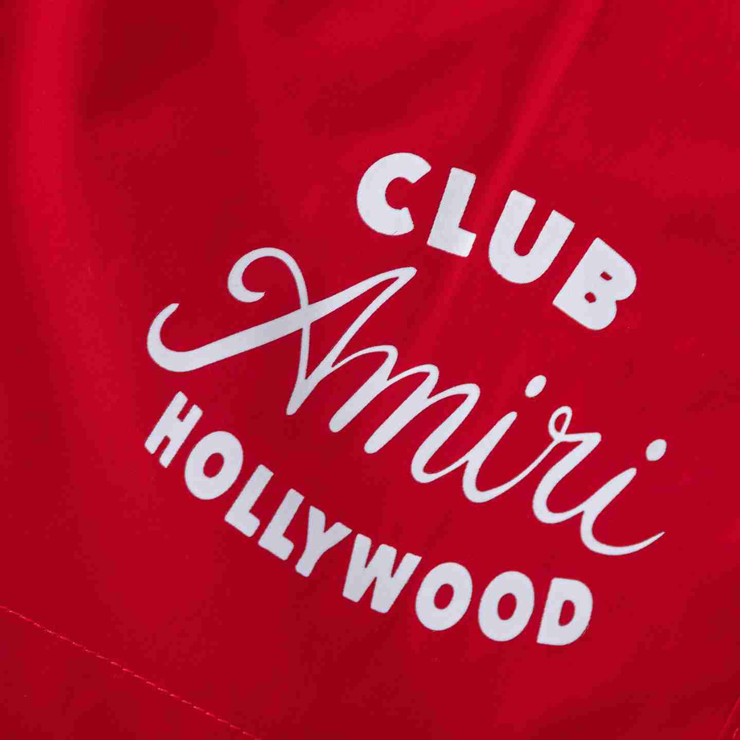 Amiri Club Swim Shorts 'Red' - DopestKickz