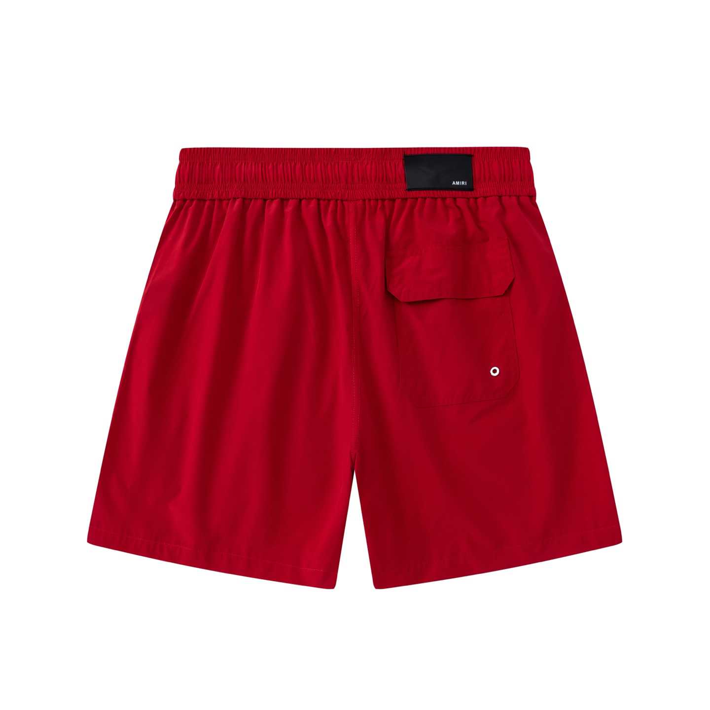Amiri Club Swim Shorts 'Red' - DopestKickz
