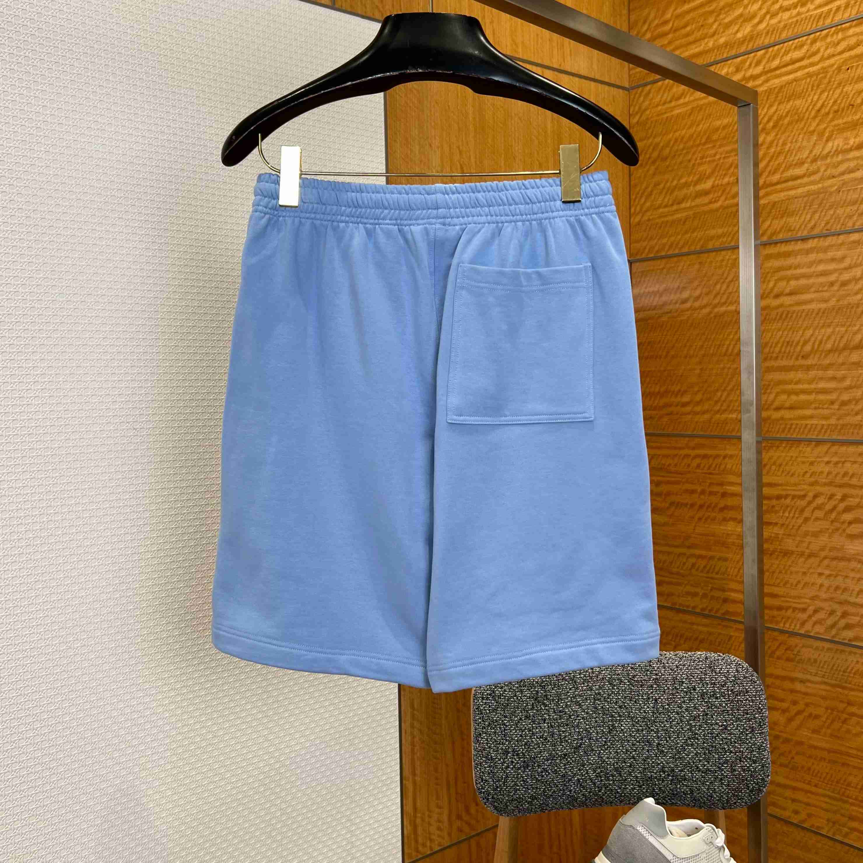 Burberry Knight Stamp Cotton Shorts - DopestKickz