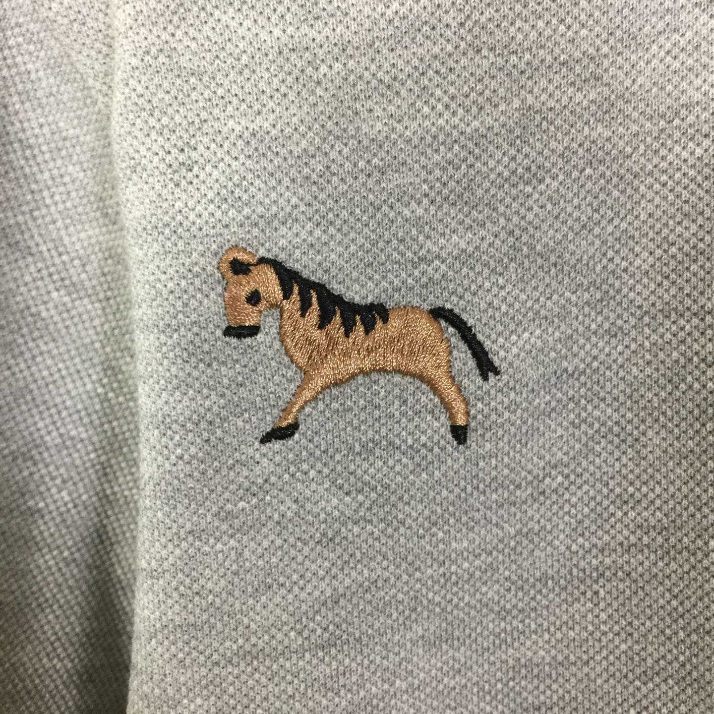 Thom Browne Lunar New Year Pique Horse Embroidery Polo - DopestKickz