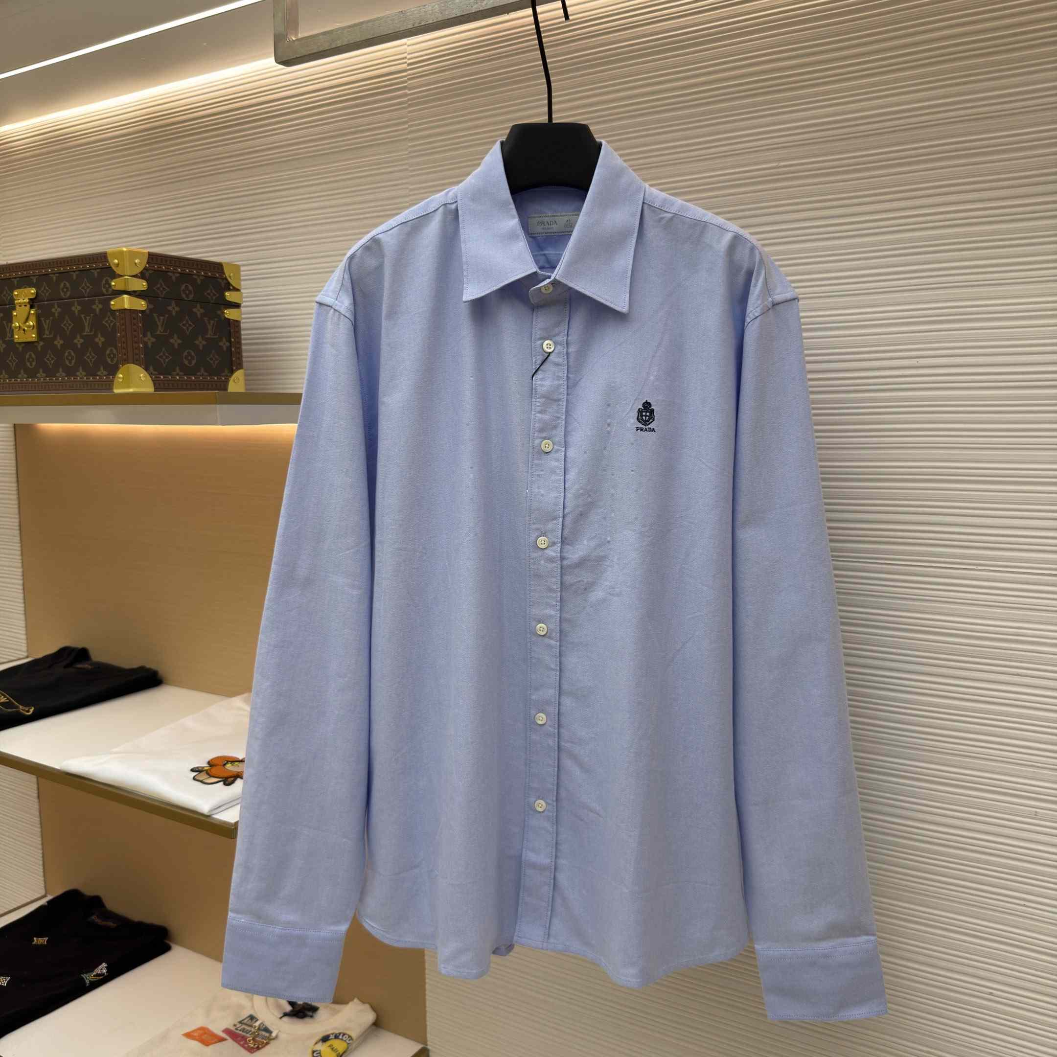 Prada Cotton Shirt - DopestKickz