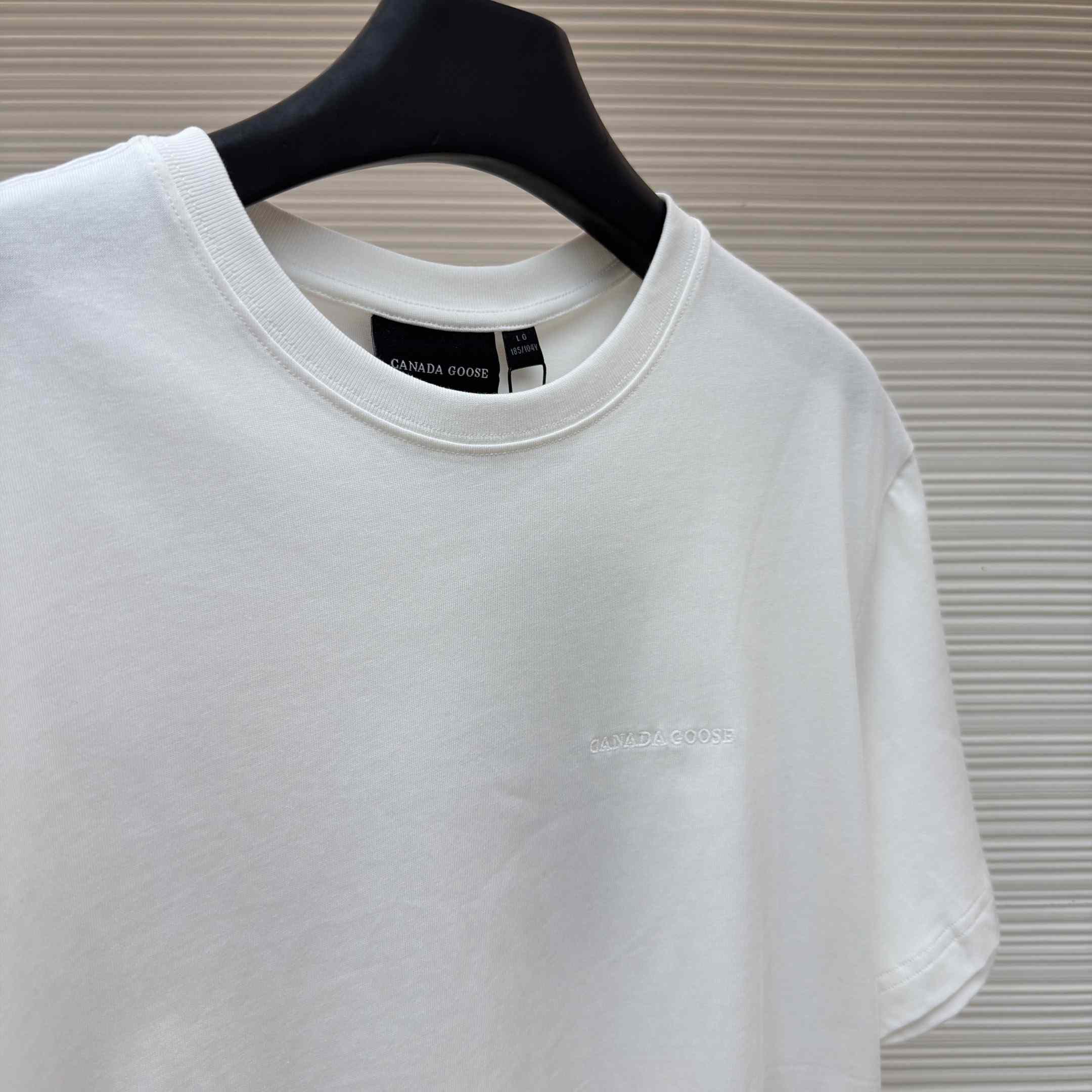 Canada Goose Logo-Embroidered T-shirt - DopestKickz