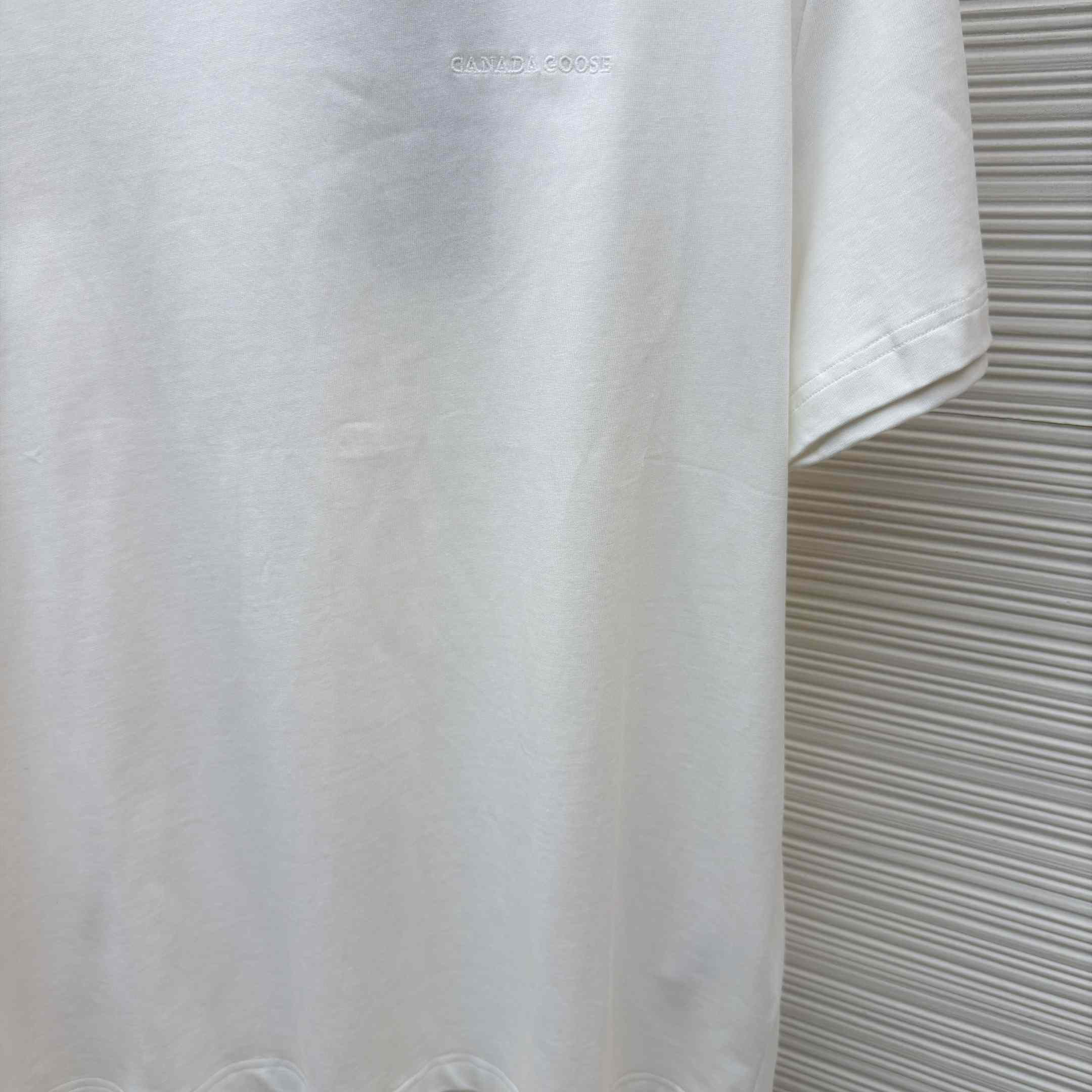 Canada Goose Logo-Embroidered T-shirt - DopestKickz