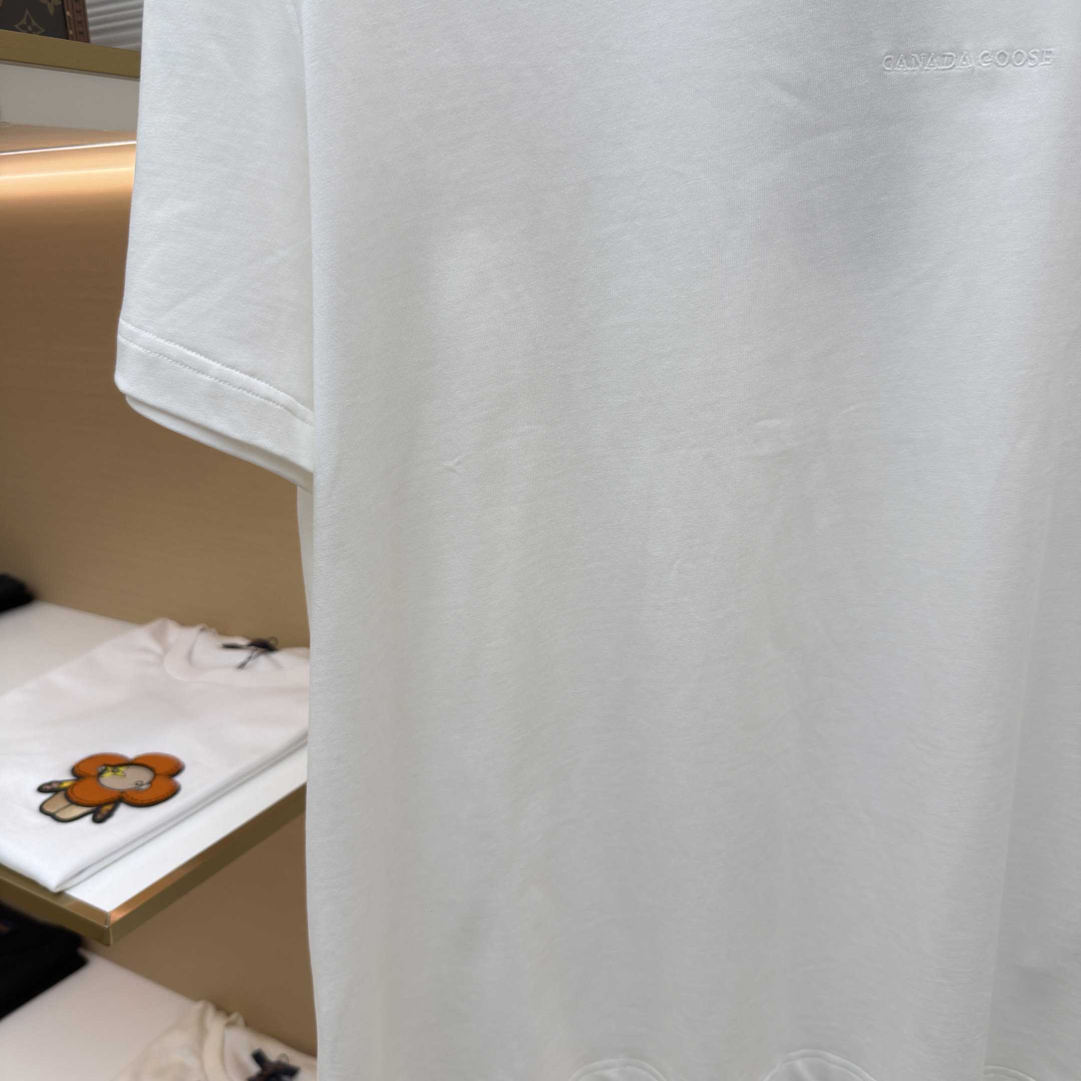 Canada Goose Logo-Embroidered T-shirt - DopestKickz
