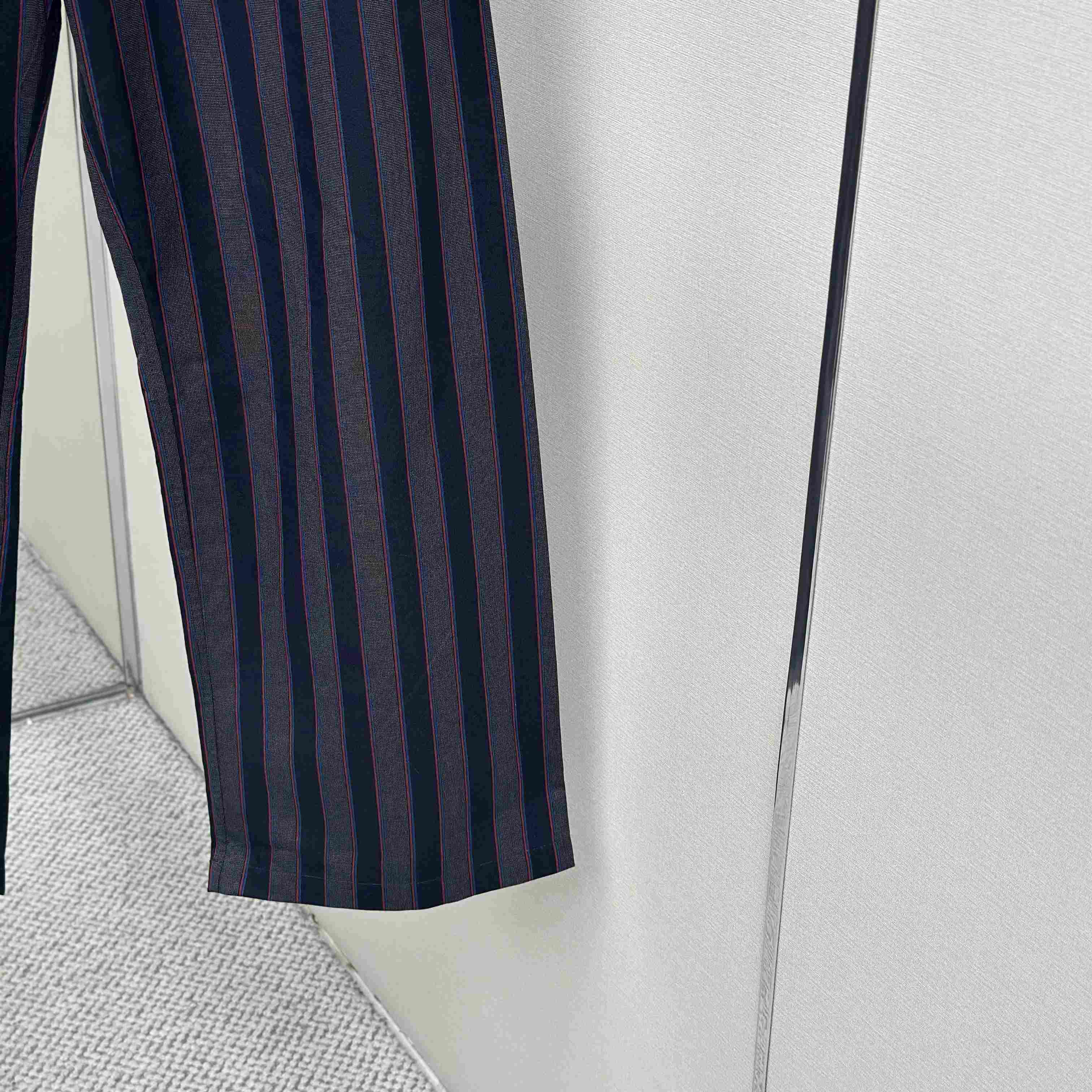Maison Margiela Natural Striped Pocket Pants - DopestKickz