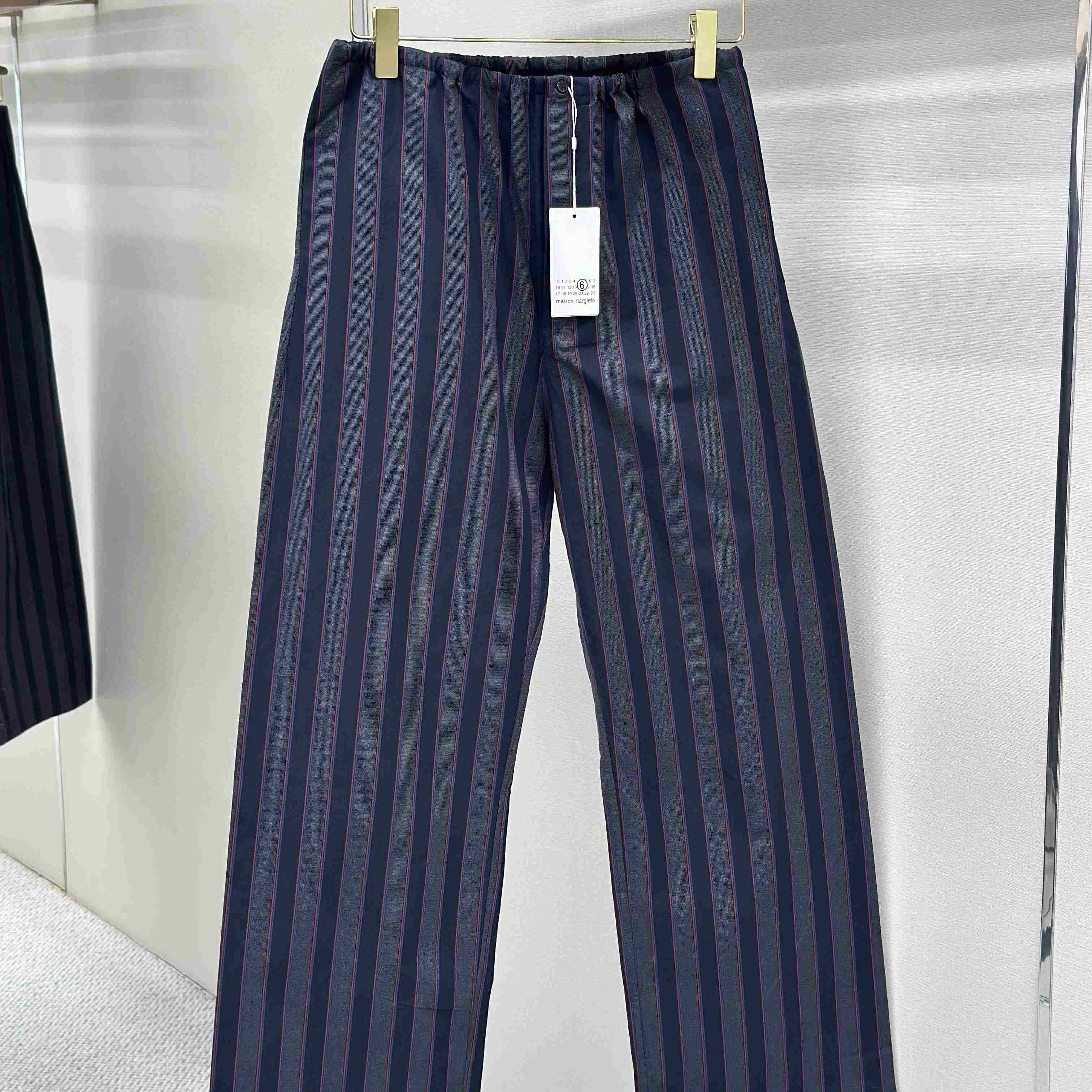 Maison Margiela Natural Striped Pocket Pants - DopestKickz