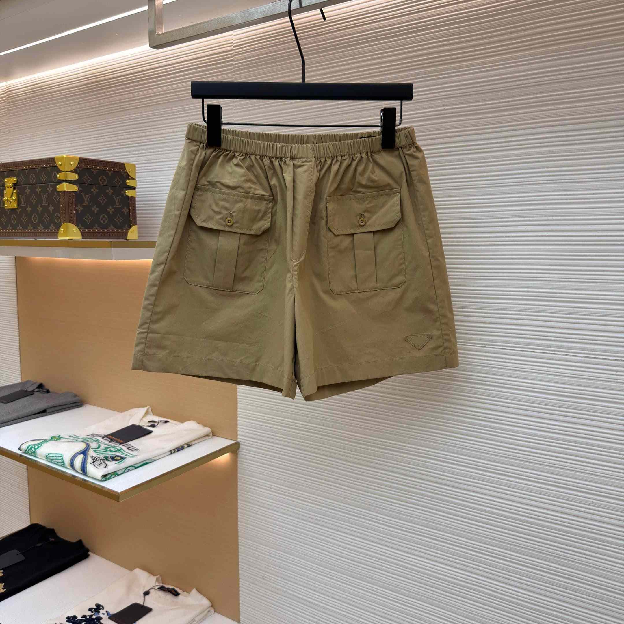 Prada Cotton Poplin Bermudas - DopestKickz